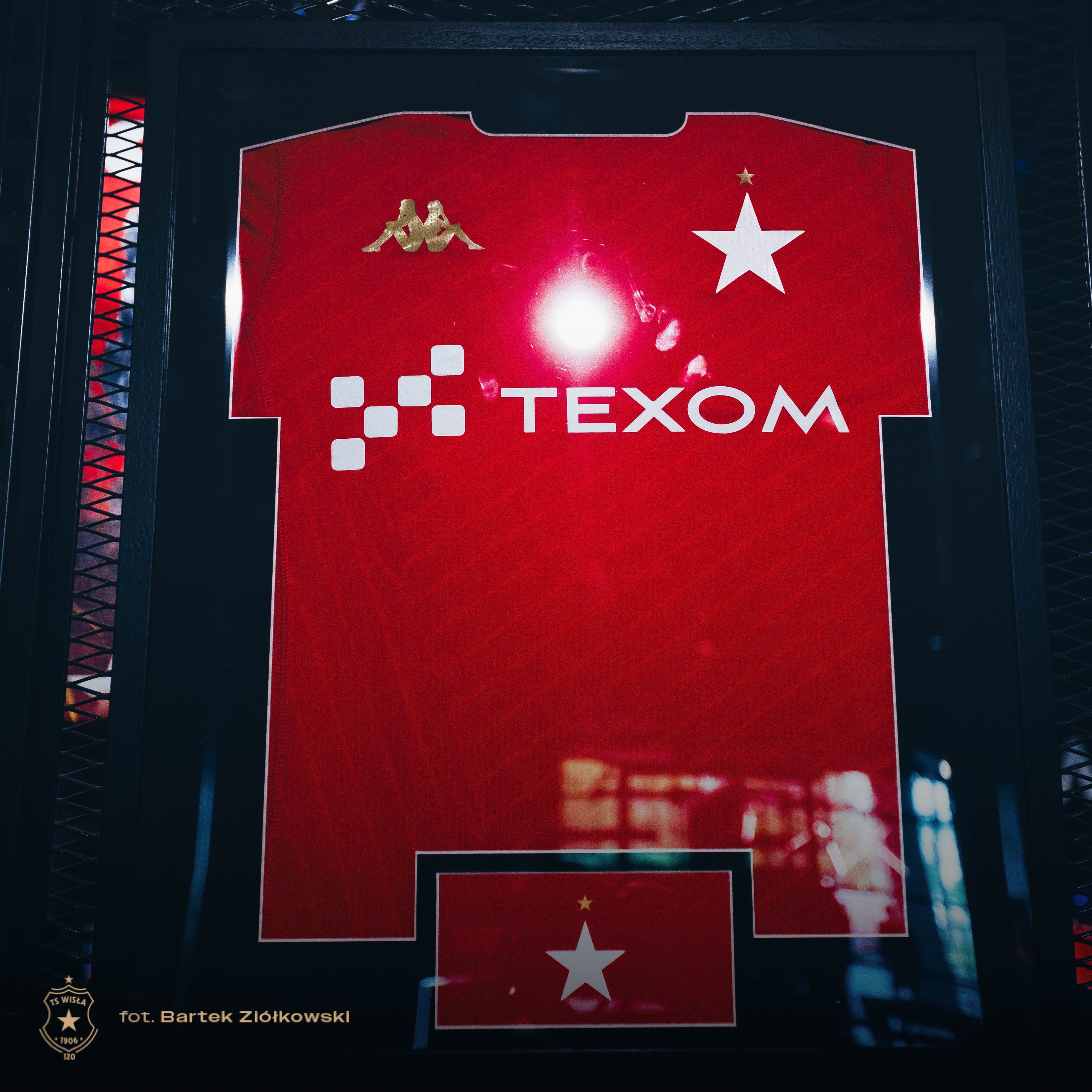 Rama - czerwona - Official FanShop - TS Wisła Kraków SA