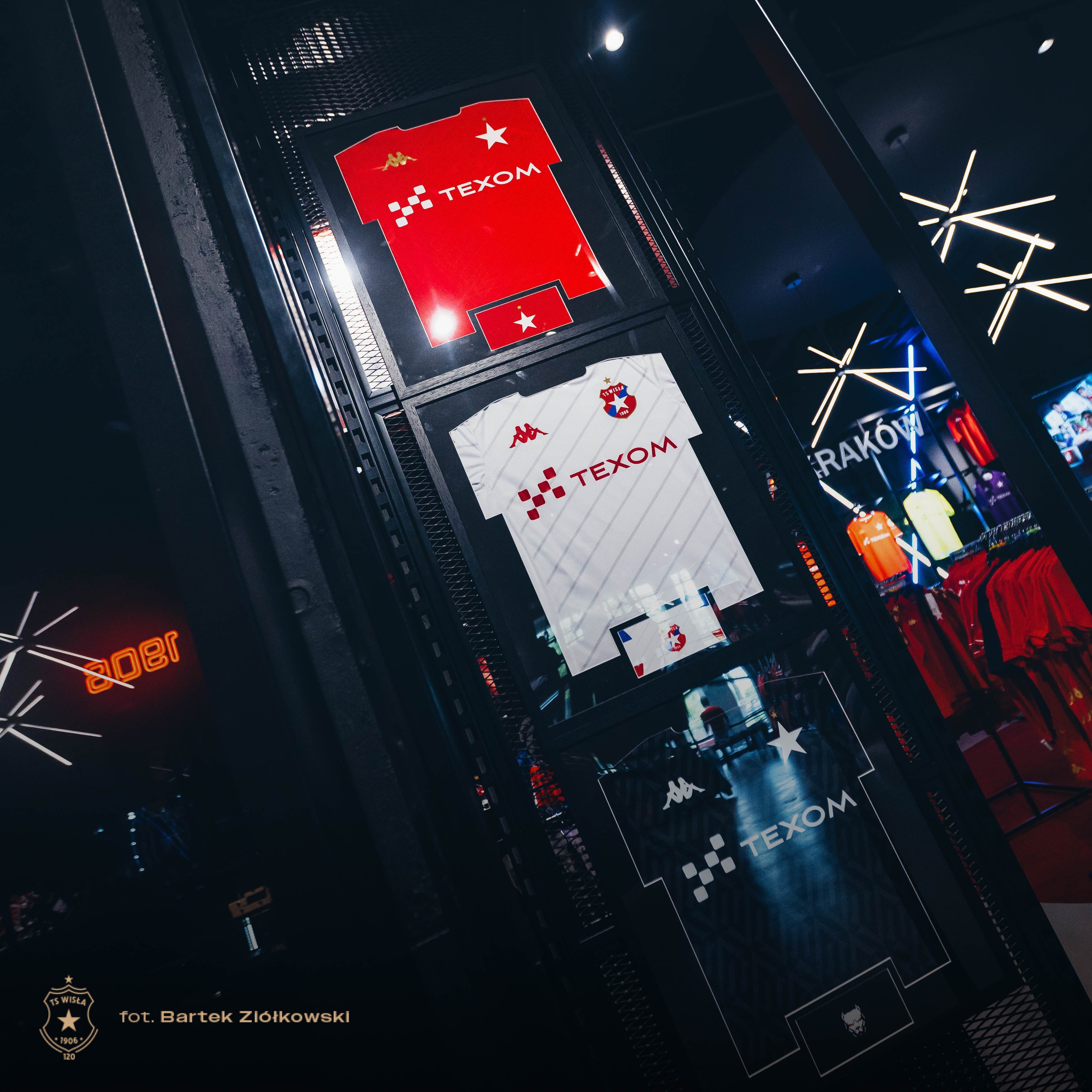 Rama - czerwona - Official FanShop - TS Wisła Kraków SA