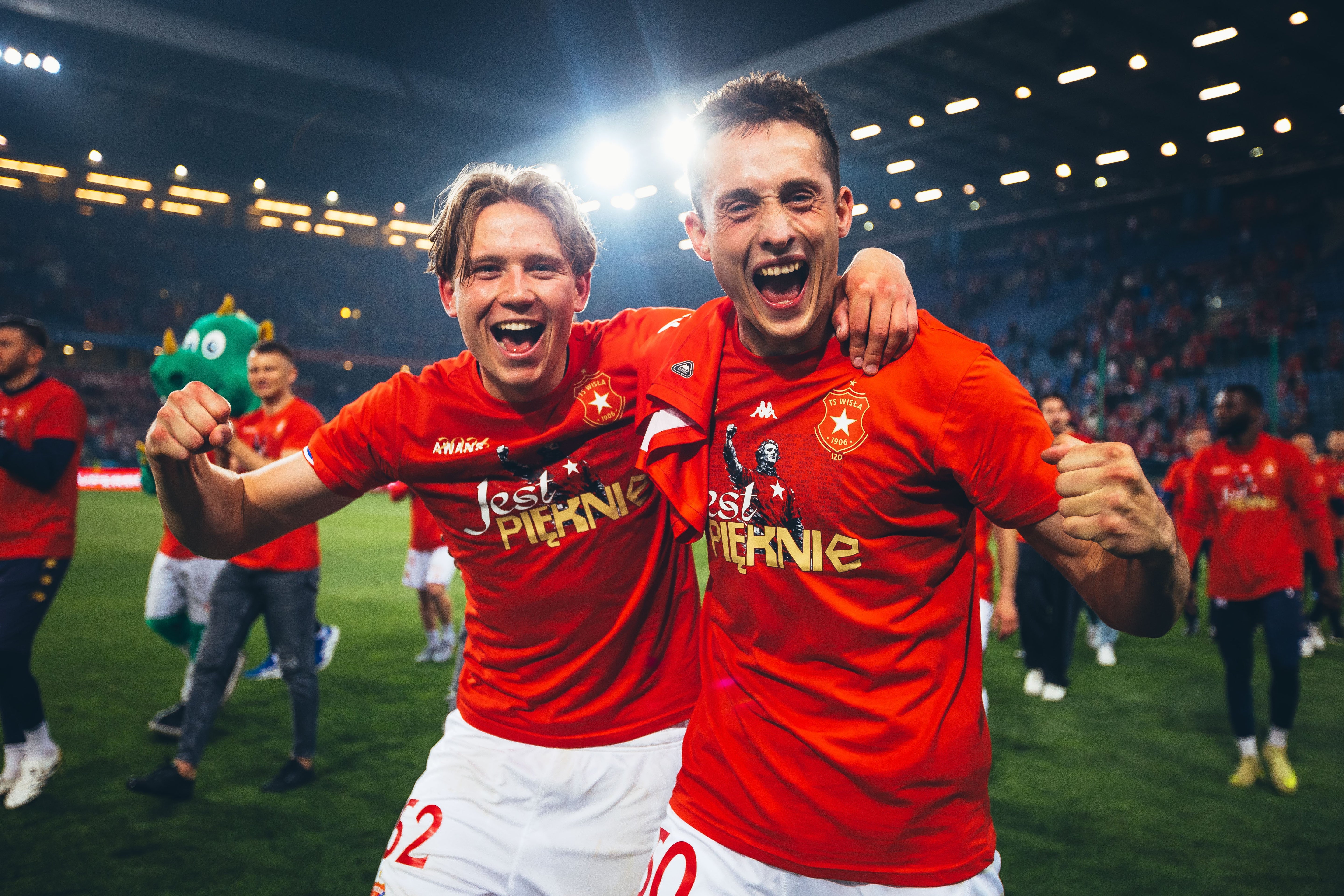 Kappa koszulka Awans 2026 - czerwona - Official FanShop - TS Wisła Kraków SA