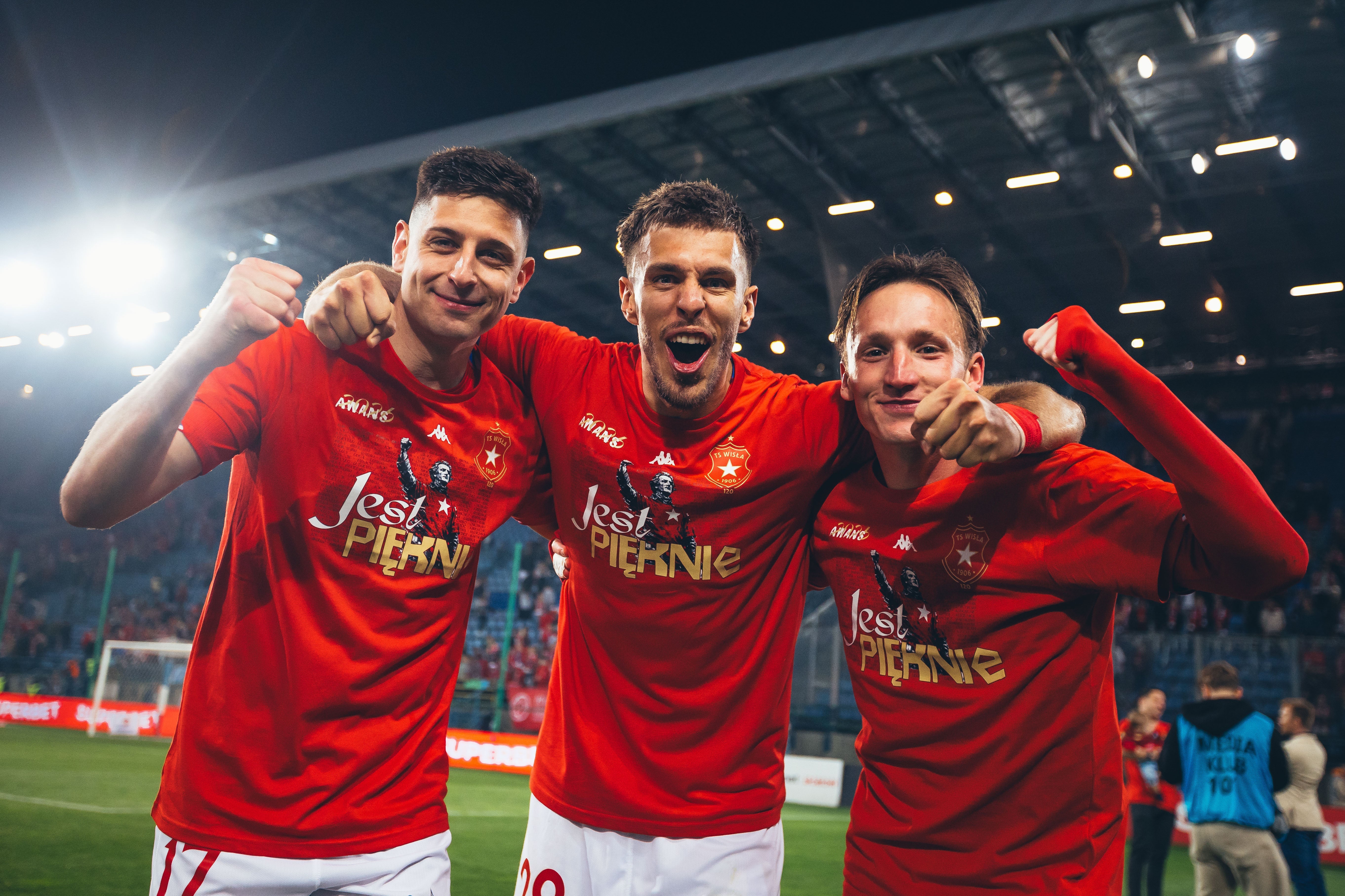 Kappa koszulka Awans 2026 - czerwona - Official FanShop - TS Wisła Kraków SA