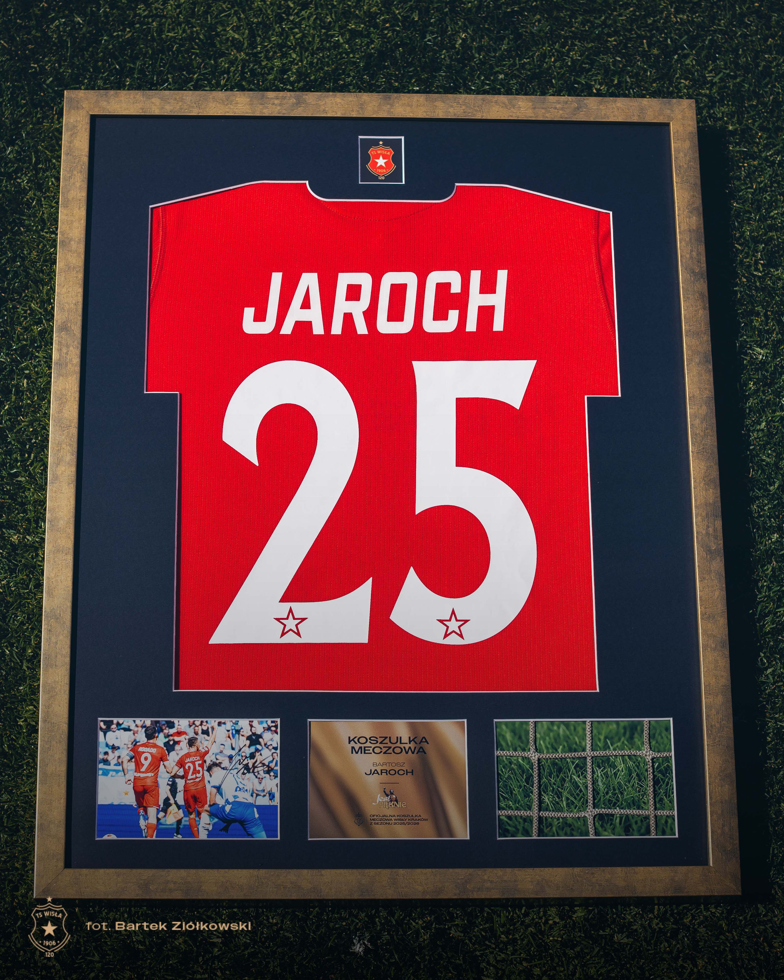 Licytacja: Rama kolekcjonerska – Bartosz Jaroch #25 | Wisła Kraków - Official FanShop - TS Wisła Kraków SA