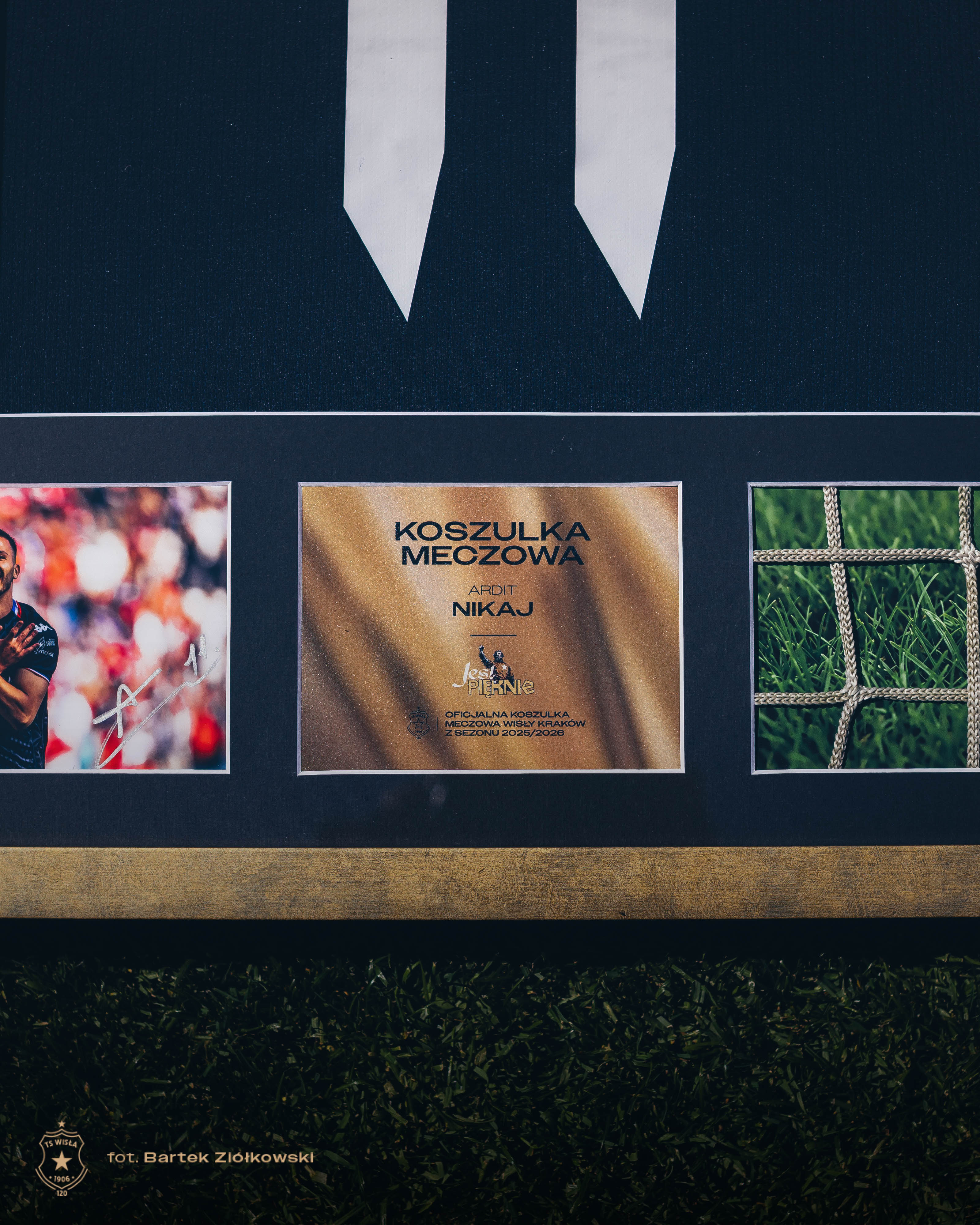 Licytacja: Rama kolekcjonerska – Ardit Nikaj #11 | Wisła Kraków - Official FanShop - TS Wisła Kraków SA