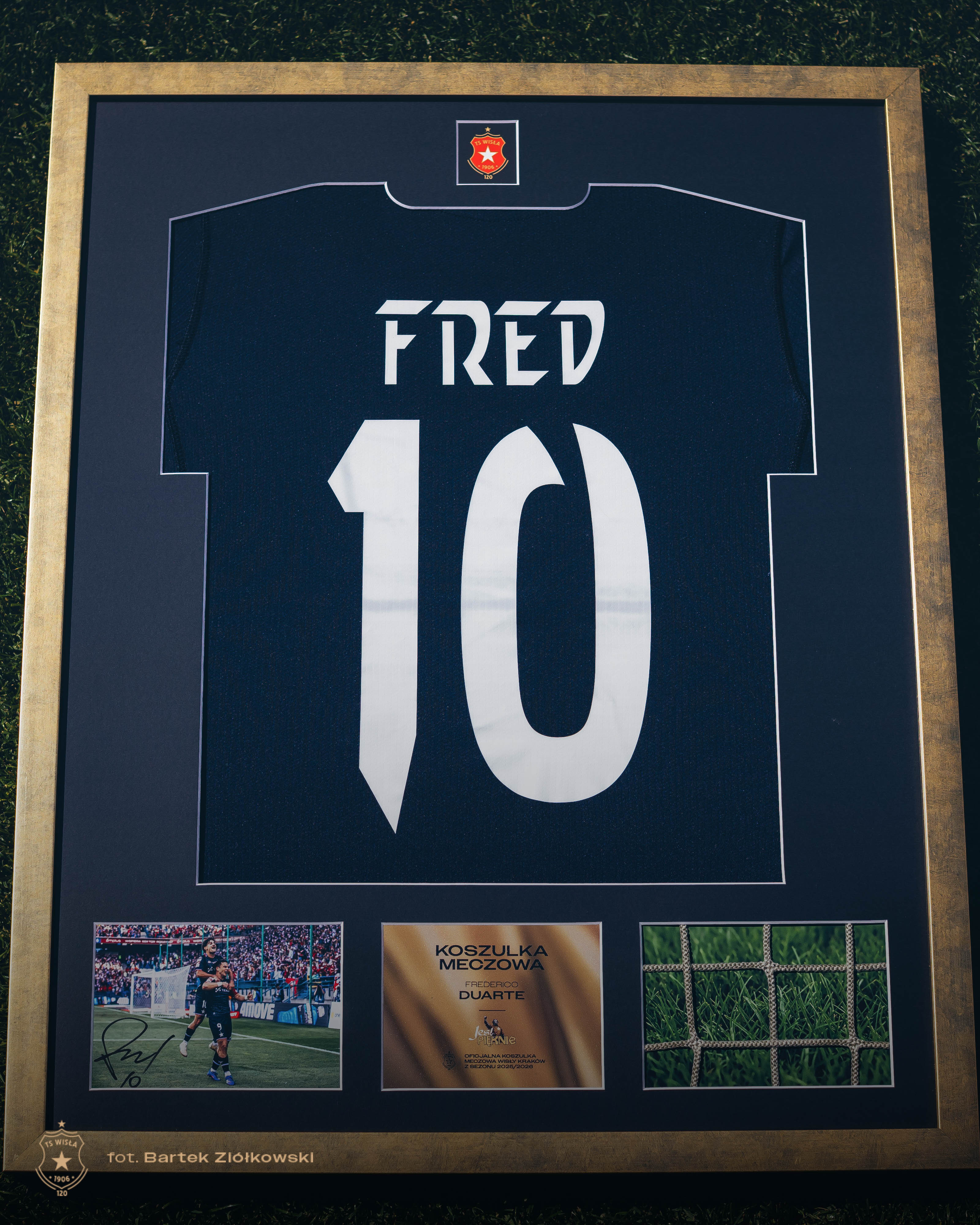 Licytacja: Rama kolekcjonerska – Frederico Duarte #10 | Wisła Kraków - Official FanShop - TS Wisła Kraków SA