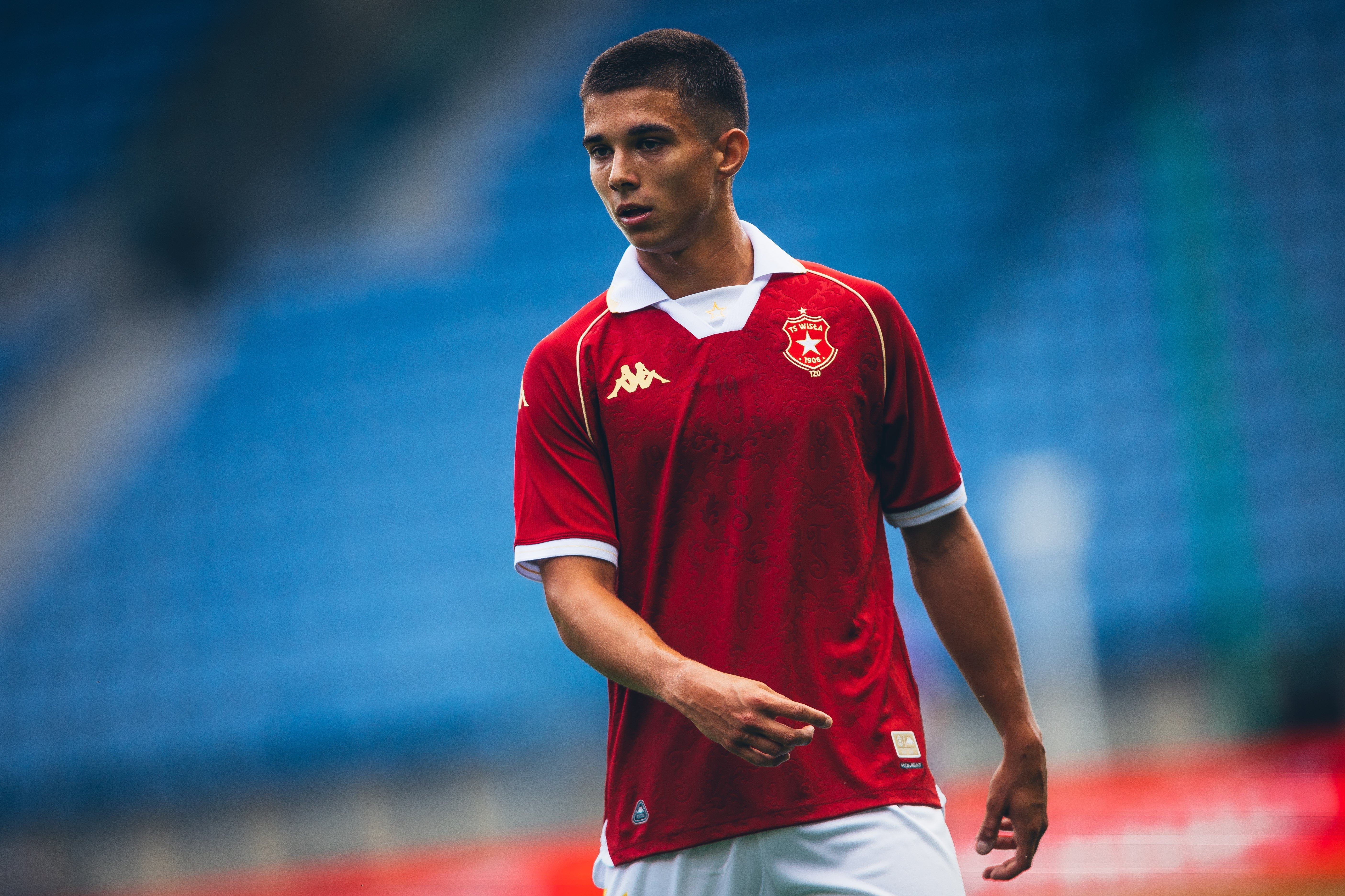 Licytacja: Match Worn Shirt | Maciej Kuziemka #51 | 120 lat Wisły Kraków × Wrexham AFC - Wisła Kraków® Official Platform
