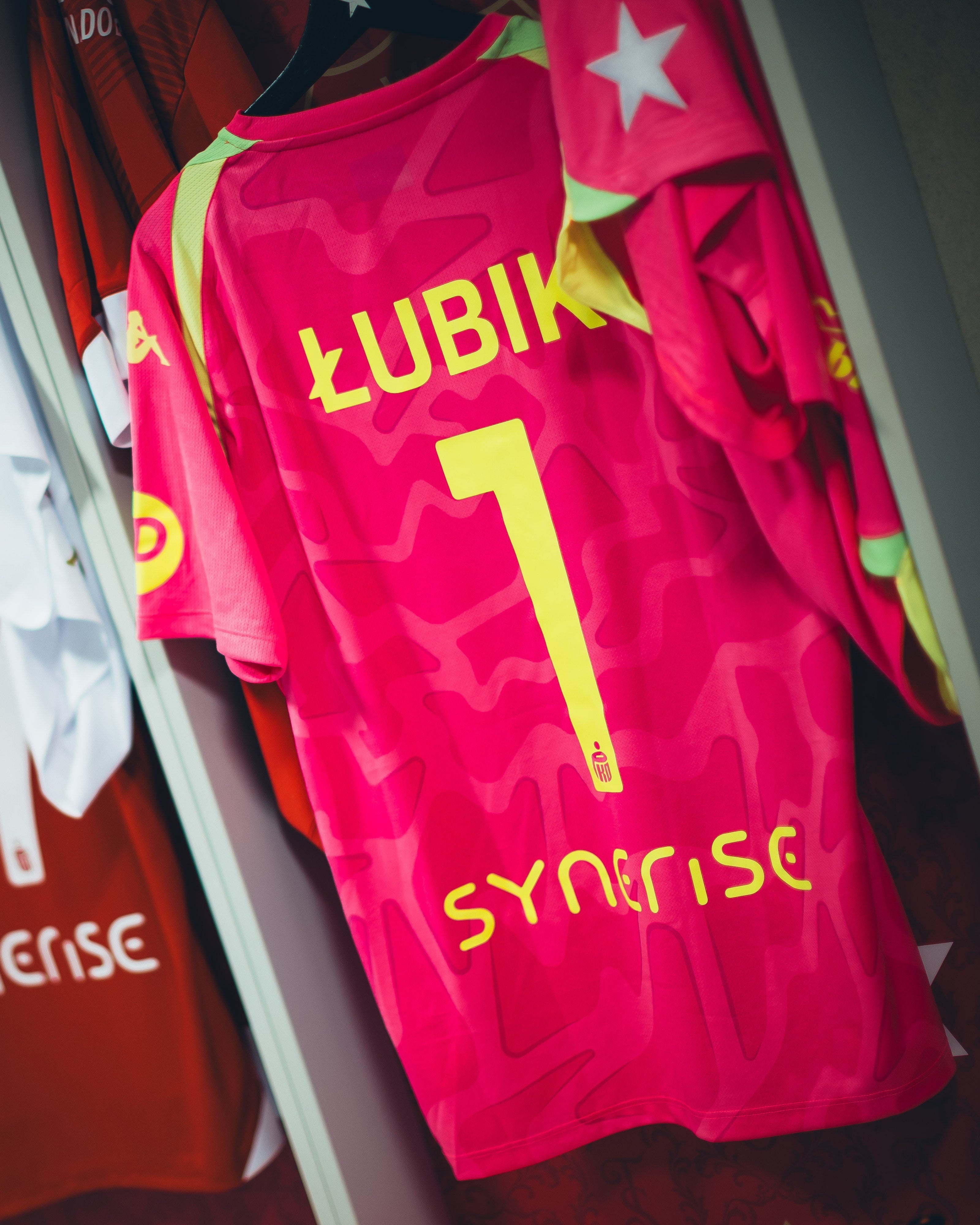 MATCH WORN | Wisła Kraków – Wieczysta | Marcel Łubik | Krakoski mecz - TS Wisła Kraków 1906 - Przestrzeń Białej Gwiazdy