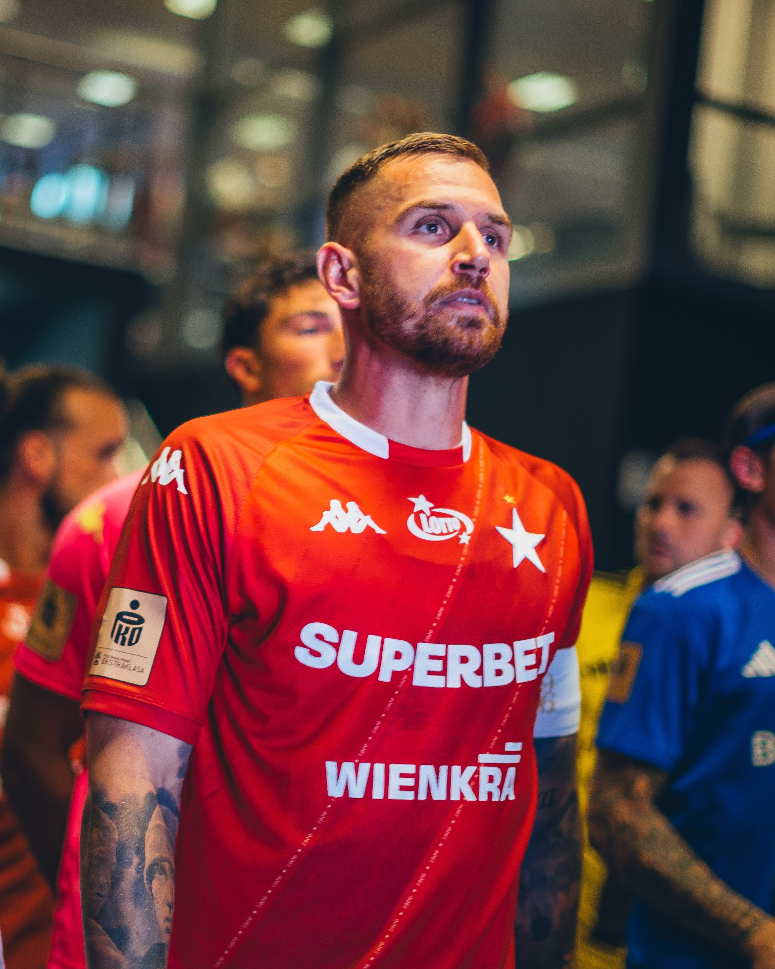 MATCH WORN | Wisła Kraków – Wieczysta | Alan Uryga | Krakoski mecz - TS Wisła Kraków 1906 - Przestrzeń Białej Gwiazdy