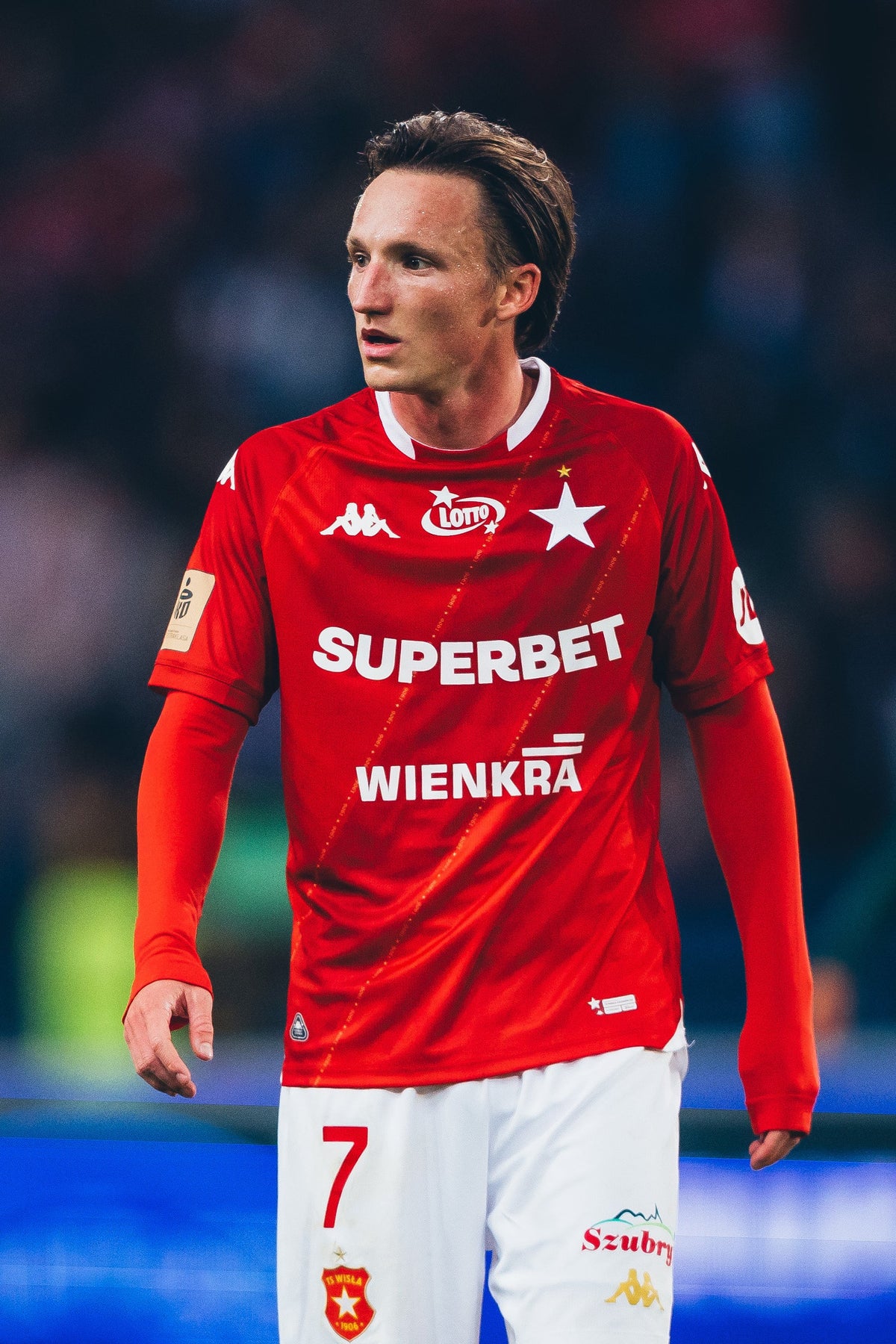 MATCH WORN | Wisła Kraków – Śląsk Wrocław | Julius Ertlthaler - TS Wisła Kraków 1906 - Przestrzeń Białej Gwiazdy