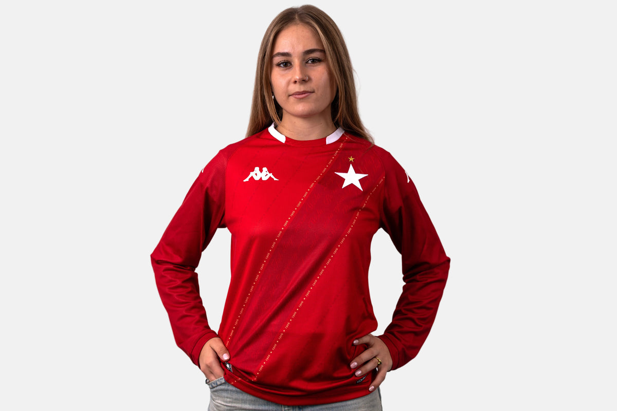 Kappa koszulka meczowa 26/27 LS - czerwona - TS Wisła Kraków 1906 - Przestrzeń Białej Gwiazdy