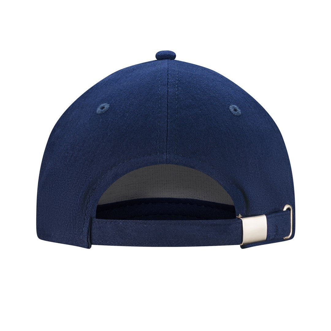 Czapka z daszkiem Herb 120 mono - granatowa - Wisła Kraków Offical FanShop
