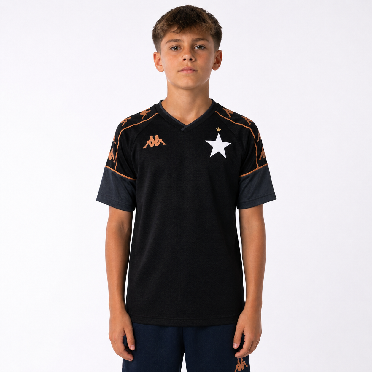 Kappa koszulka treningowa MIANTO - junior czarna - Kappa