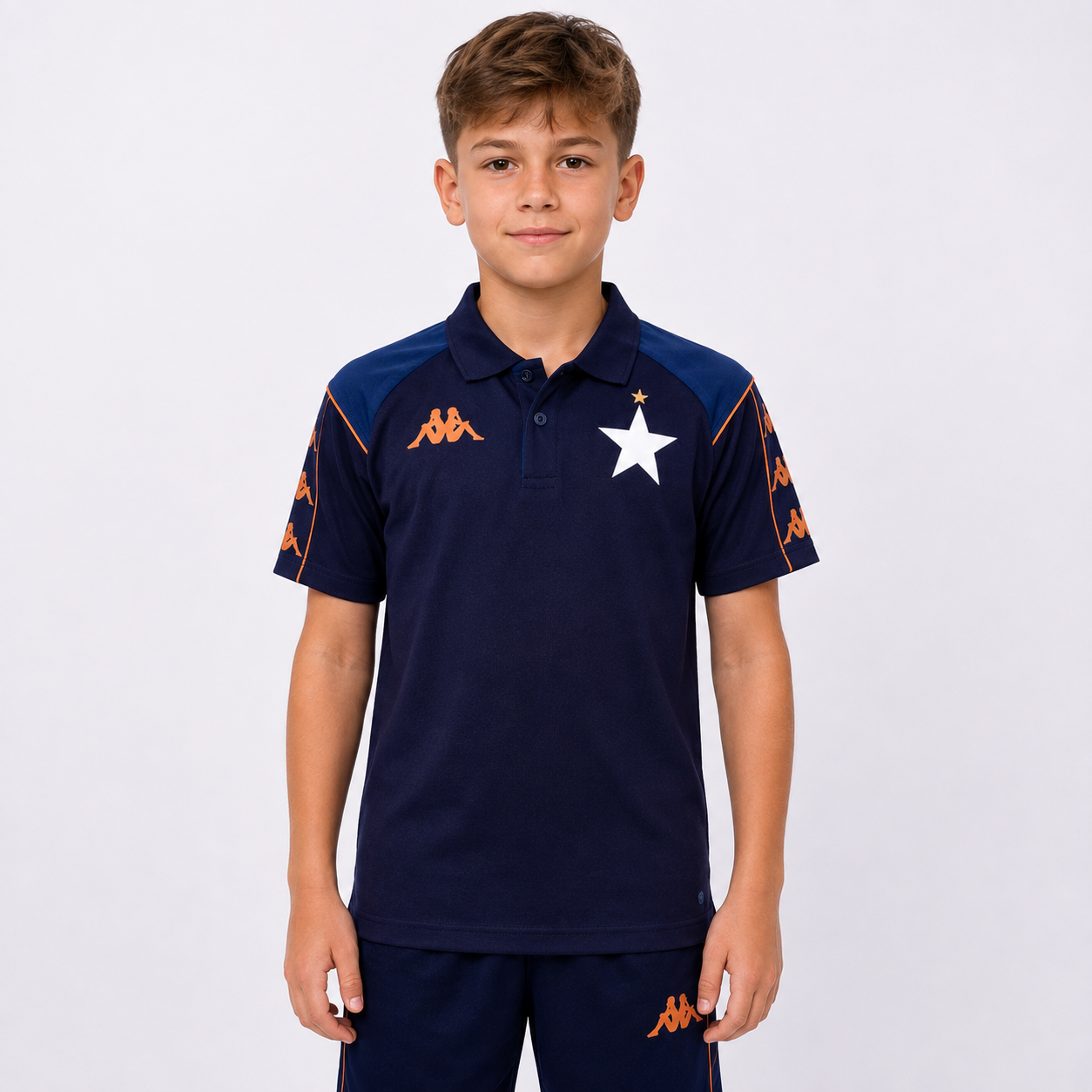Kappa koszulka Polo MASTIO - junior granatowa - Kappa