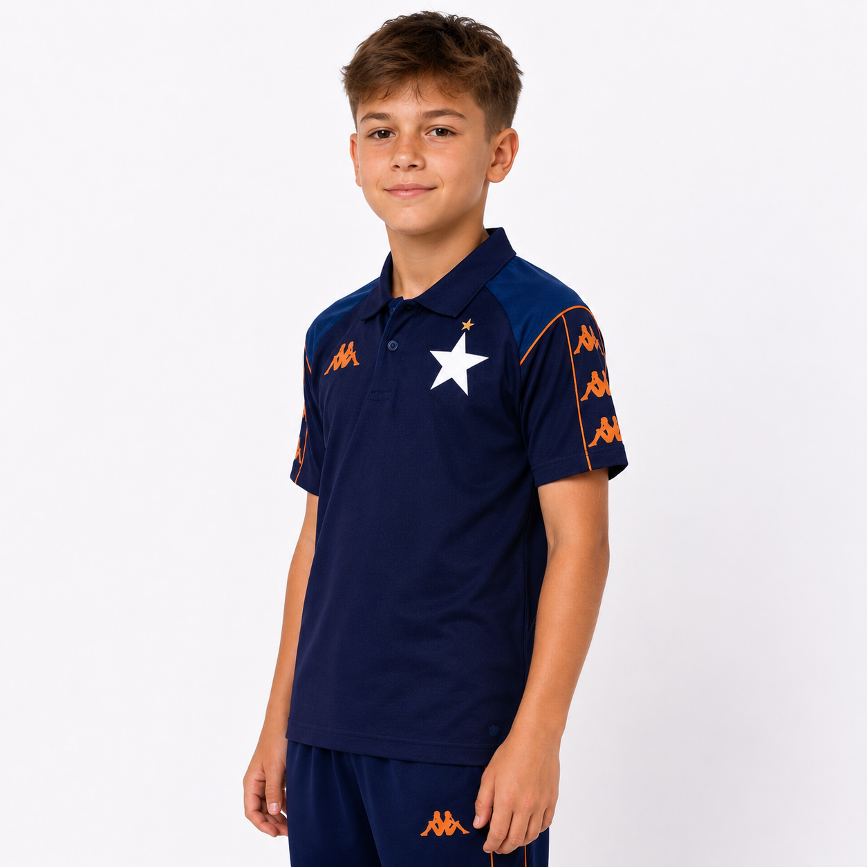 Kappa koszulka Polo MASTIO - junior granatowa - Kappa