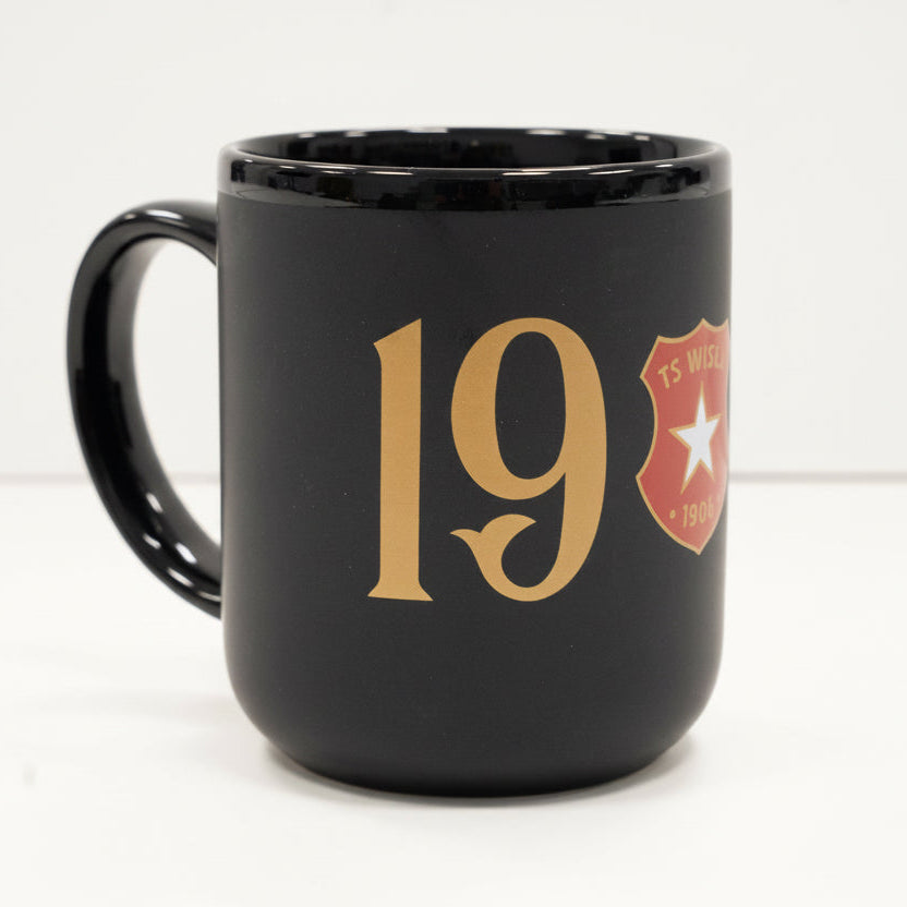 Kubek Grand 1906 - czarny - TS Wisła Kraków 1906 - Przestrzeń Białej Gwiazdy