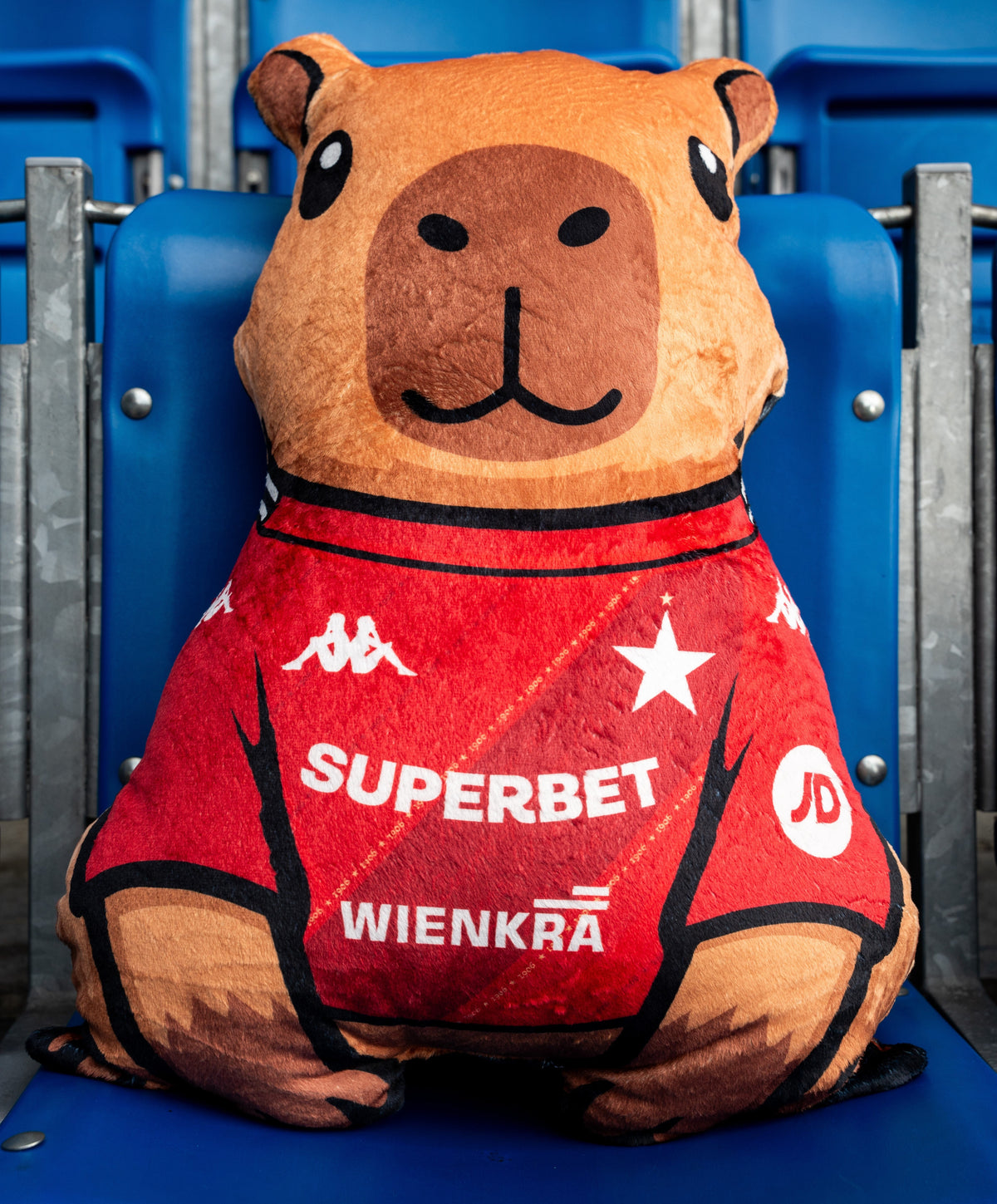 Poduszka kształt kapibara średnia - Official FanShop - TS Wisła Kraków SA