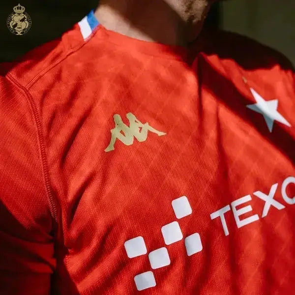 Koszulka meczowa Kappa 2025/26 junior — domowa - TS Wisła Kraków SA