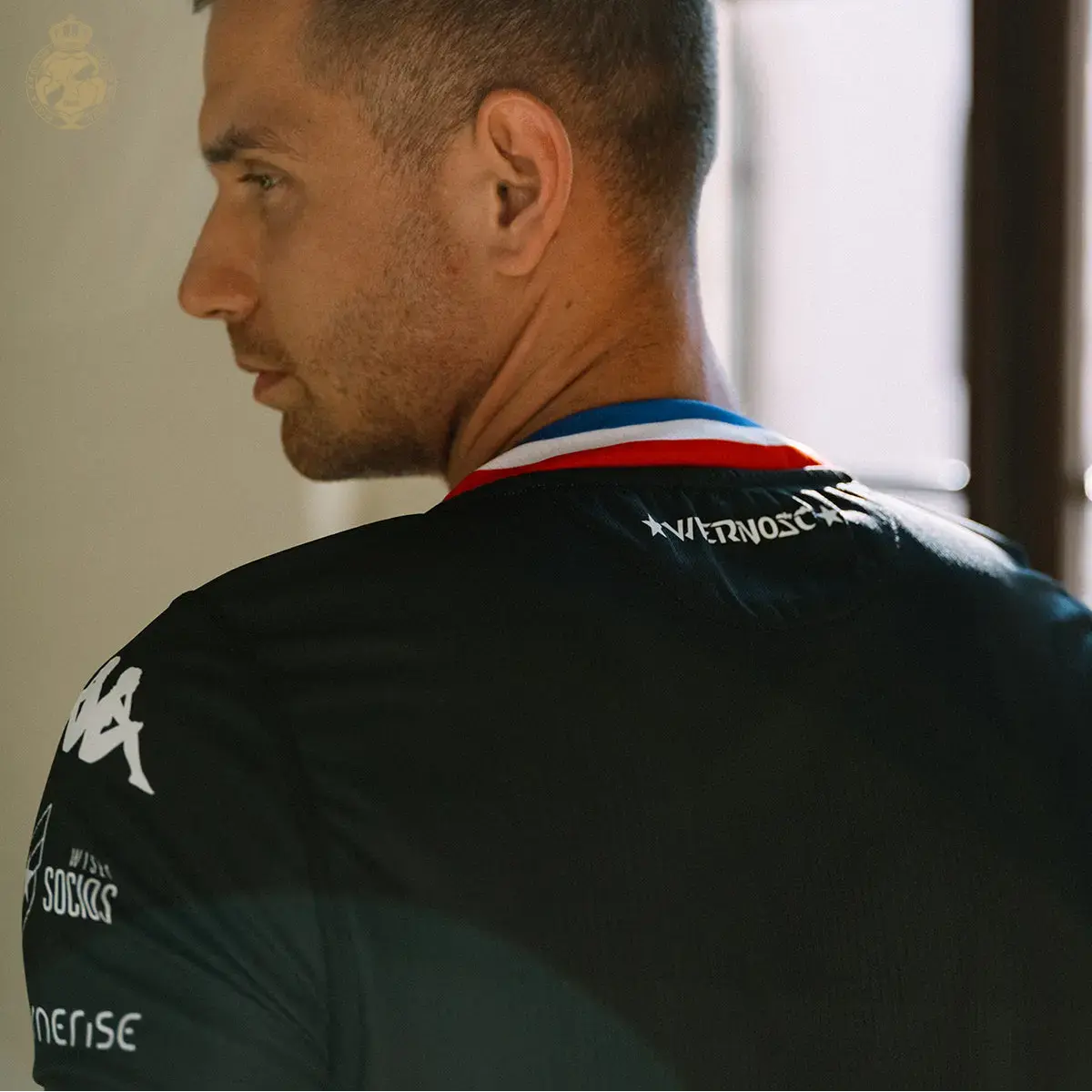 Koszulka meczowa Kappa 2025/26 junior — Wierność - TS Wisła Kraków SA