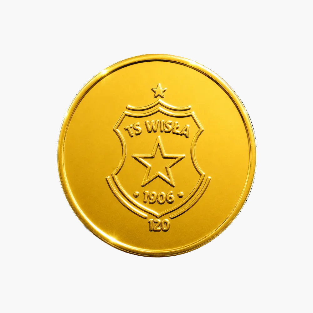 Medal pamiątkowy - kolekcja Kibica AWANS - Official FanShop - TS Wisła Kraków SA