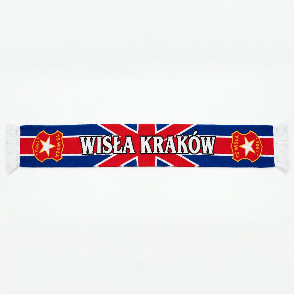 Szalik Brytyjka - TS Wisła Kraków 1906 - Przestrzeń Białej Gwiazdy