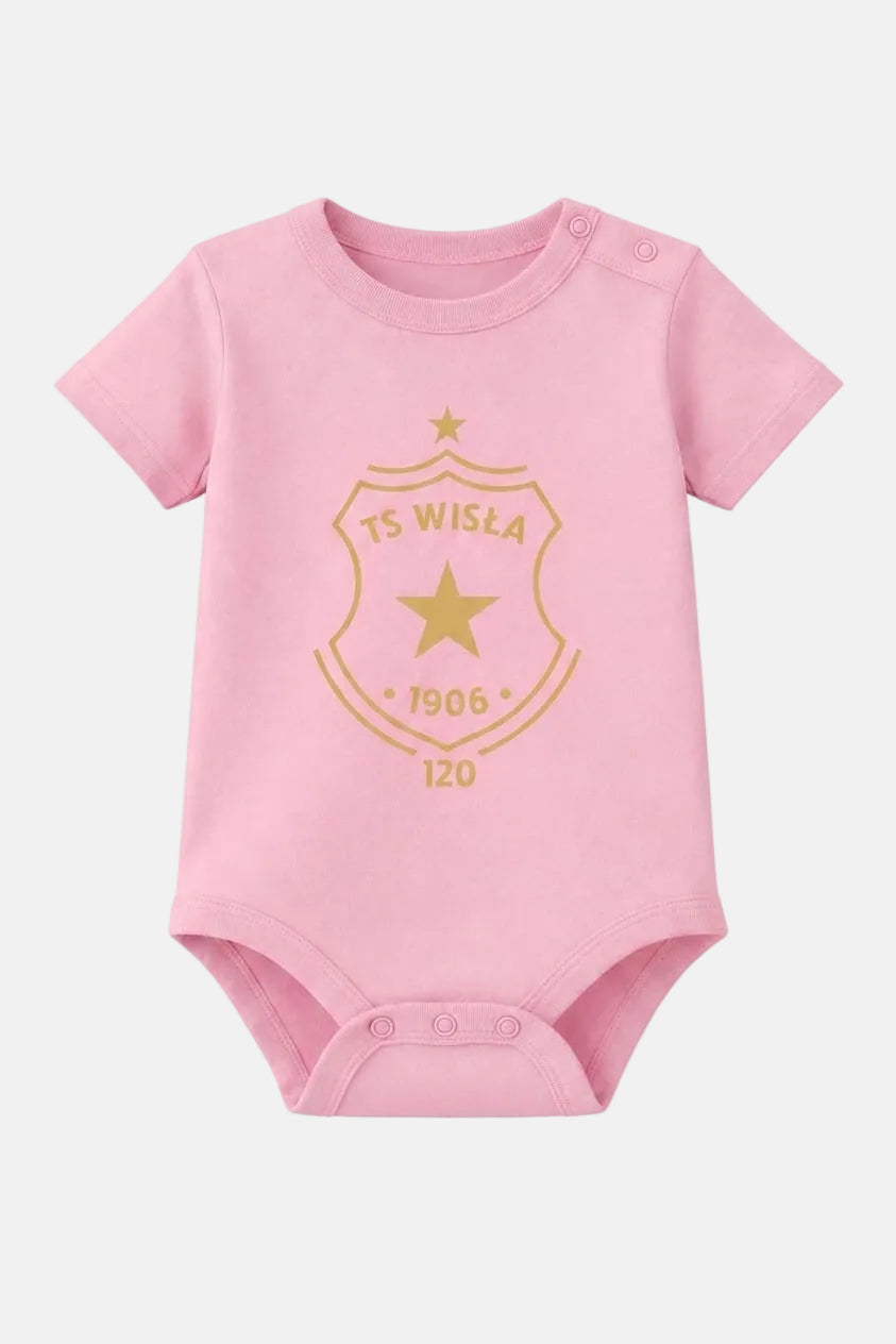Body dziecięce Herb 120 - różowe - Official FanShop - TS Wisła Kraków SA