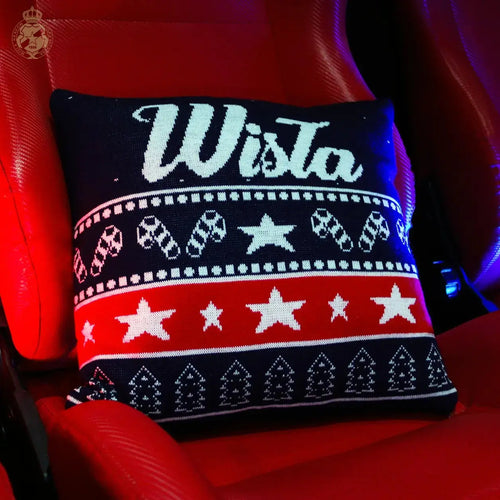 Poduszka świąteczna 2024 - sweterek TS Wisła Kraków SA