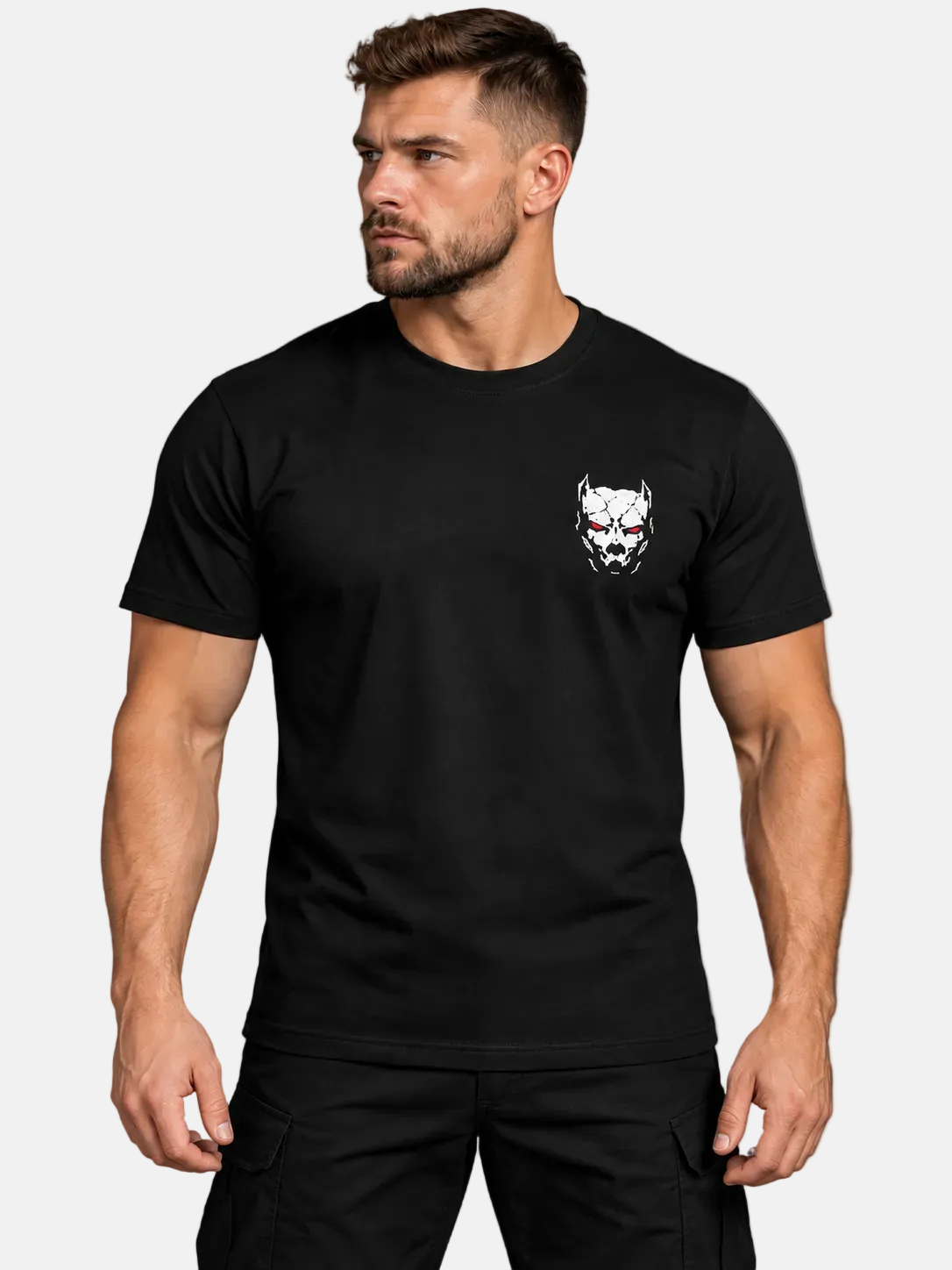 T-shirt Wierność Pies - czarny - TS Wisła Kraków 1906 - Przestrzeń Białej Gwiazdy