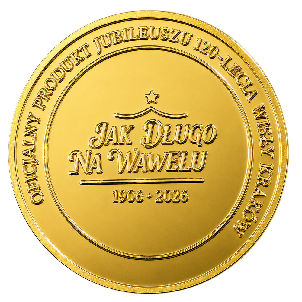 Medal pamiątkowy - kolekcja Kibica 120-lecie - Official FanShop - TS Wisła Kraków SA