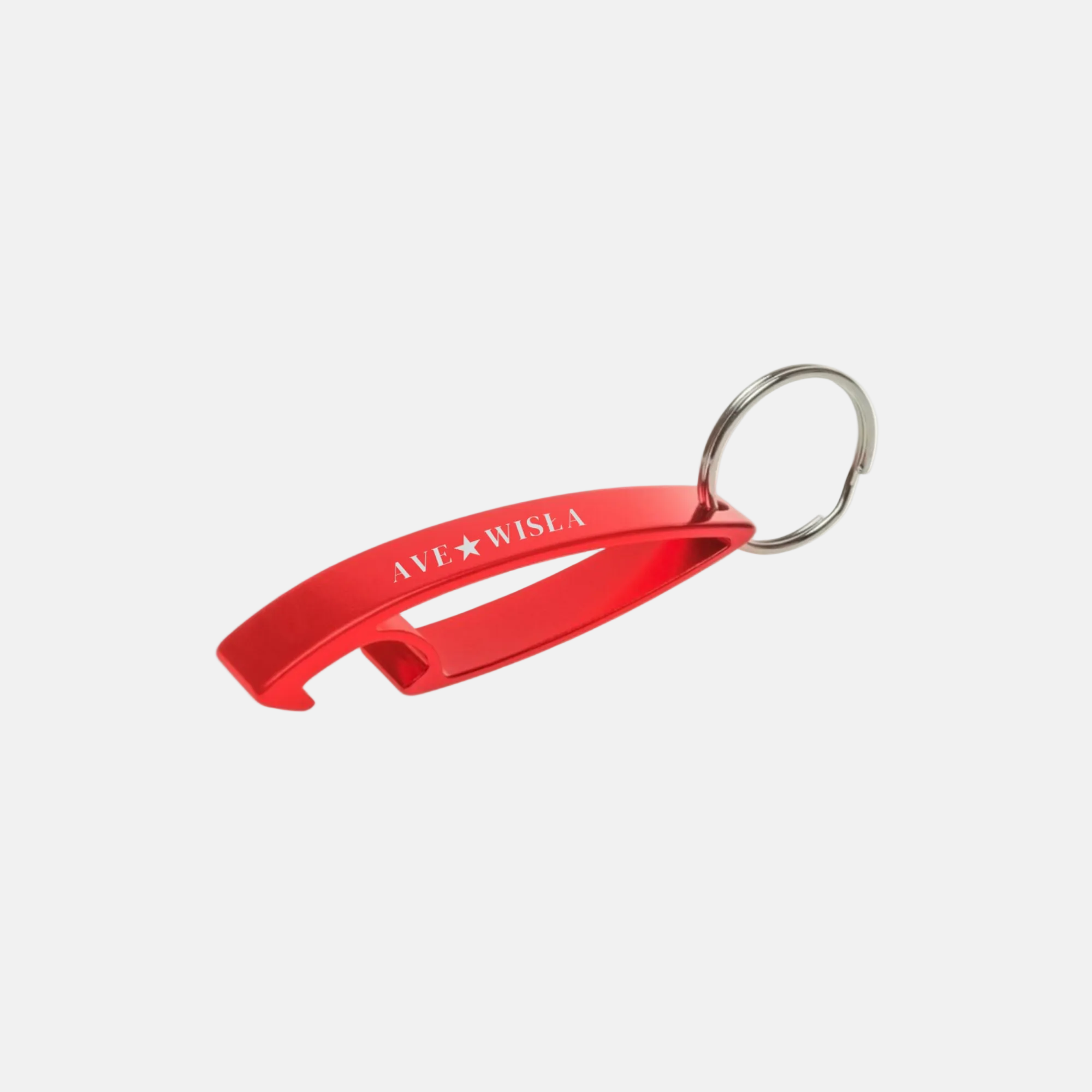 Brelok otwieracz AVE WISŁA - czerwony - Official FanShop - TS Wisła Kraków SA