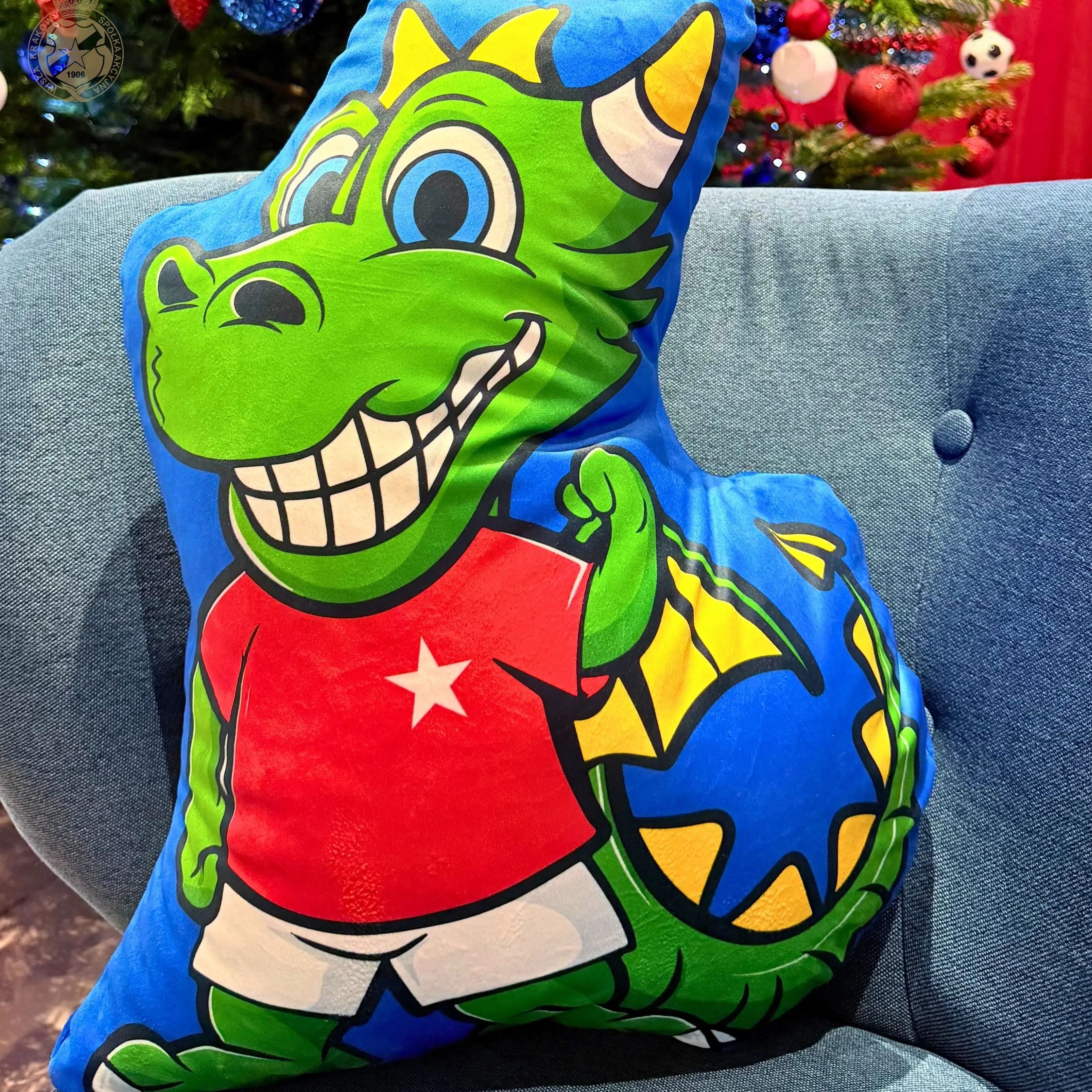 Poduszka kształt Smok Official FanShop - TS Wisła Kraków SA