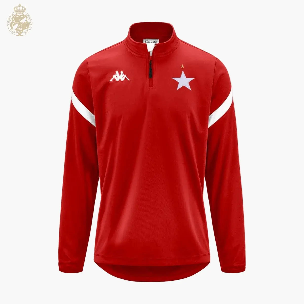 Kappa bluza treningowa DOLVOLE - czerwona Wisła Kraków Offical FanShop