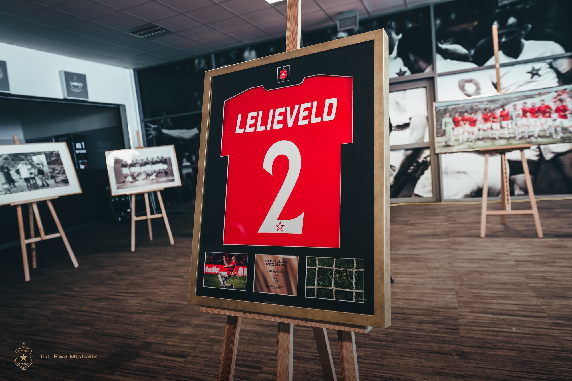 Rama kolekcjonerska – Julian Lelieveld #2 | Wisła Kraków - Official FanShop - TS Wisła Kraków SA