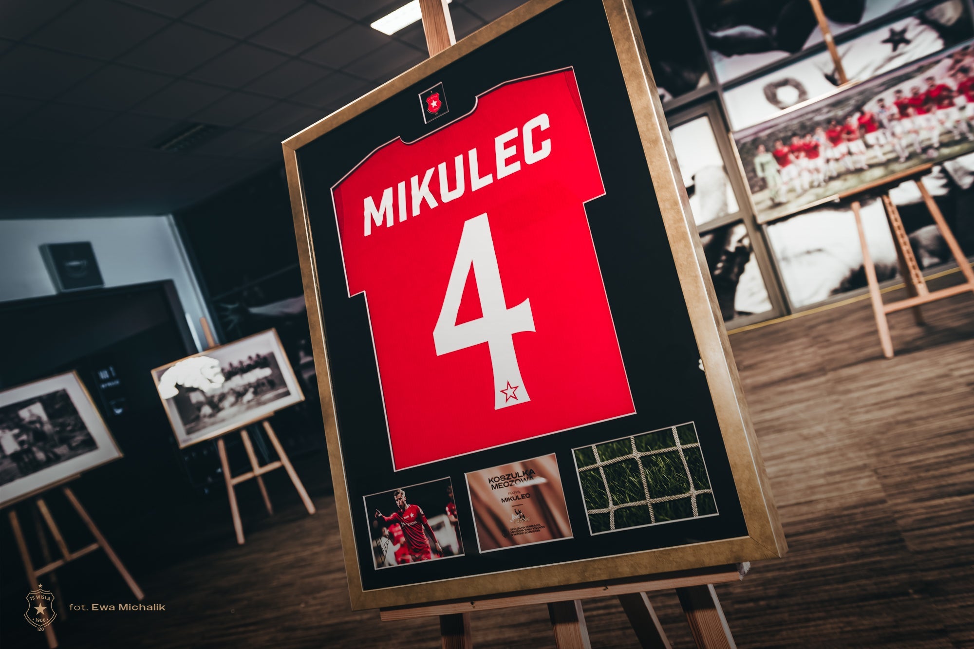 Rama kolekcjonerska – Rafał Mikulec #4 | Wisła Kraków - Official FanShop - TS Wisła Kraków SA