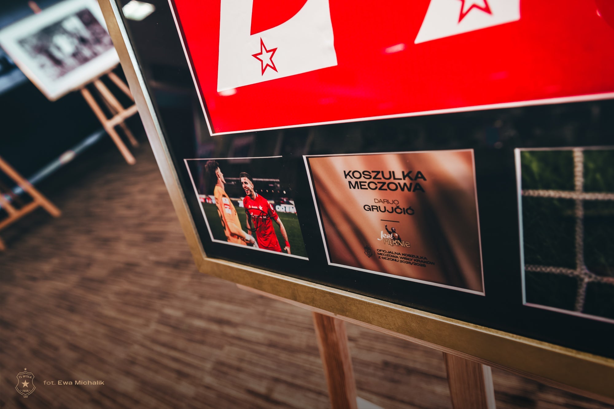 Rama kolekcjonerska – Darijo Grujcić #29 | Wisła Kraków - Official FanShop - TS Wisła Kraków SA