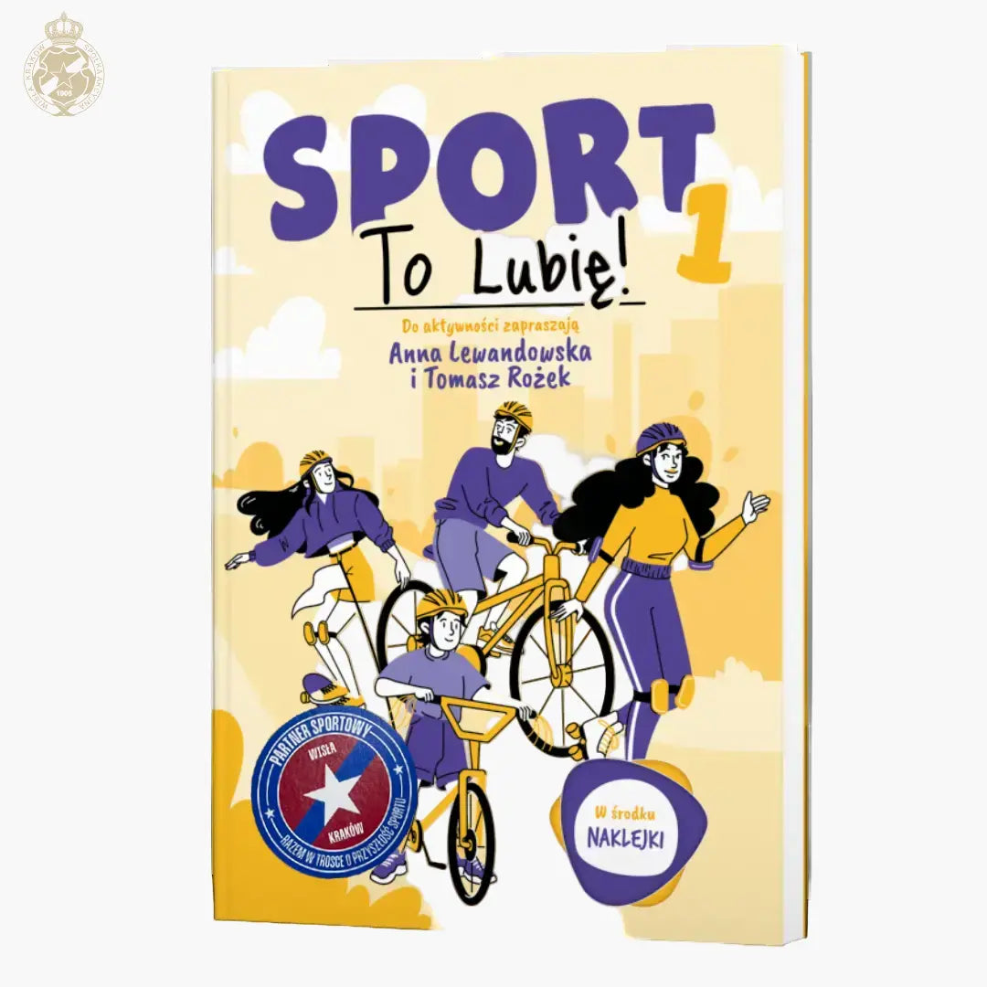Zeszyt zabaw "Sport to Lubię " Official FanShop - TS Wisła Kraków SA