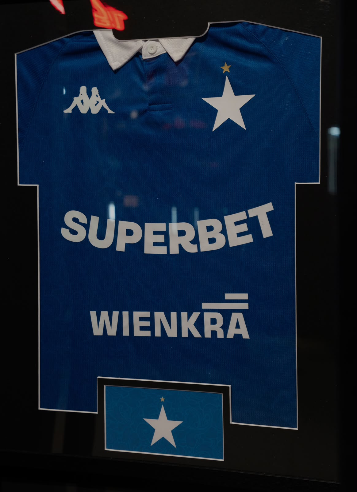 Rama - niebieska - TS Wisła Kraków 1906 - Przestrzeń Białej Gwiazdy