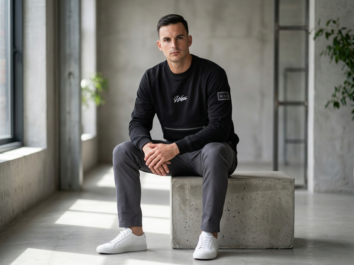 Product — On Model - Seated | Generated by Modelize