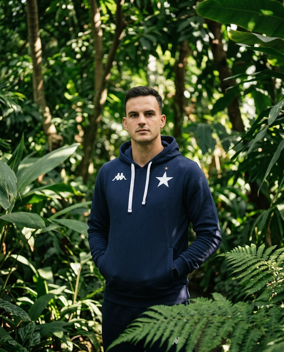 Product — On Model - Botanical Editorial | Generated by Modelize