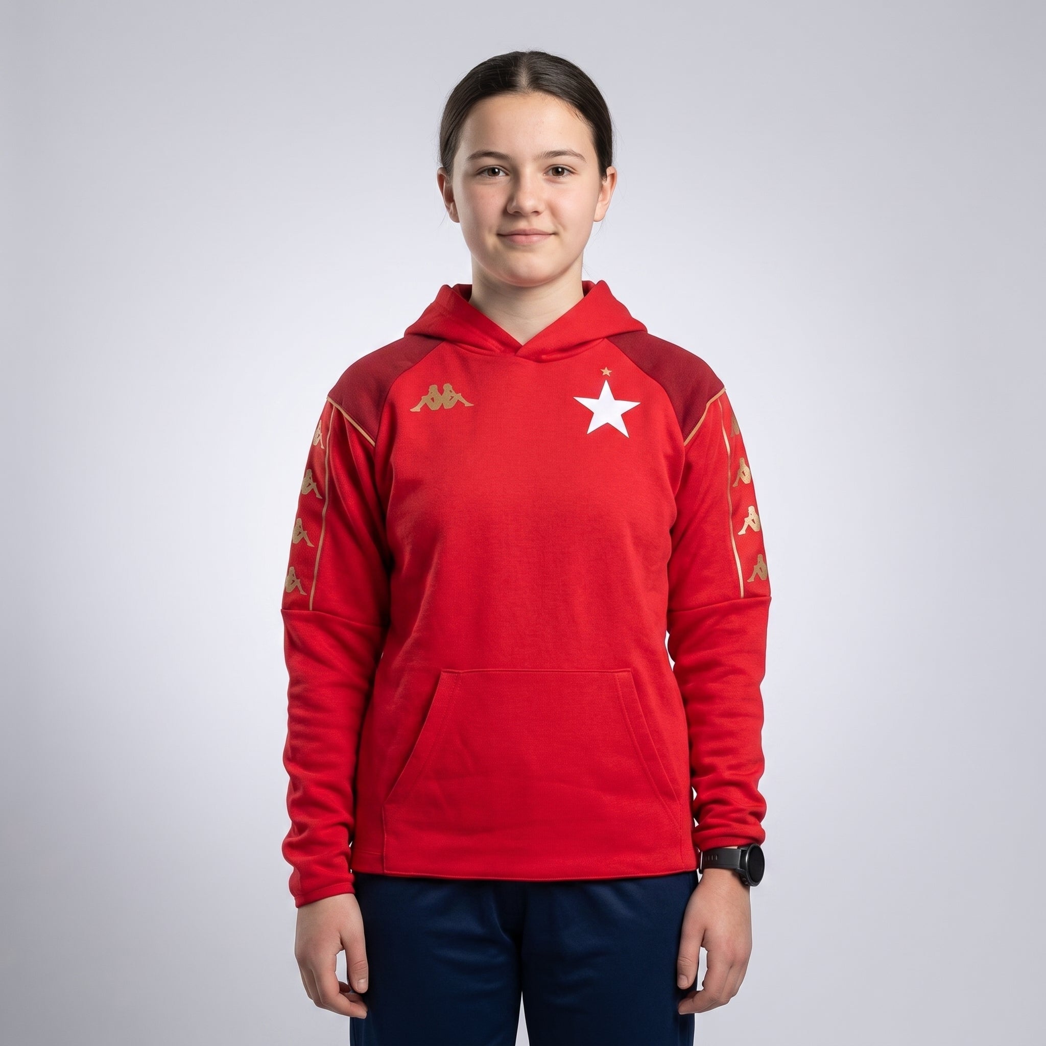 Kappa bluza MIORDI - junior czerwona - Kappa