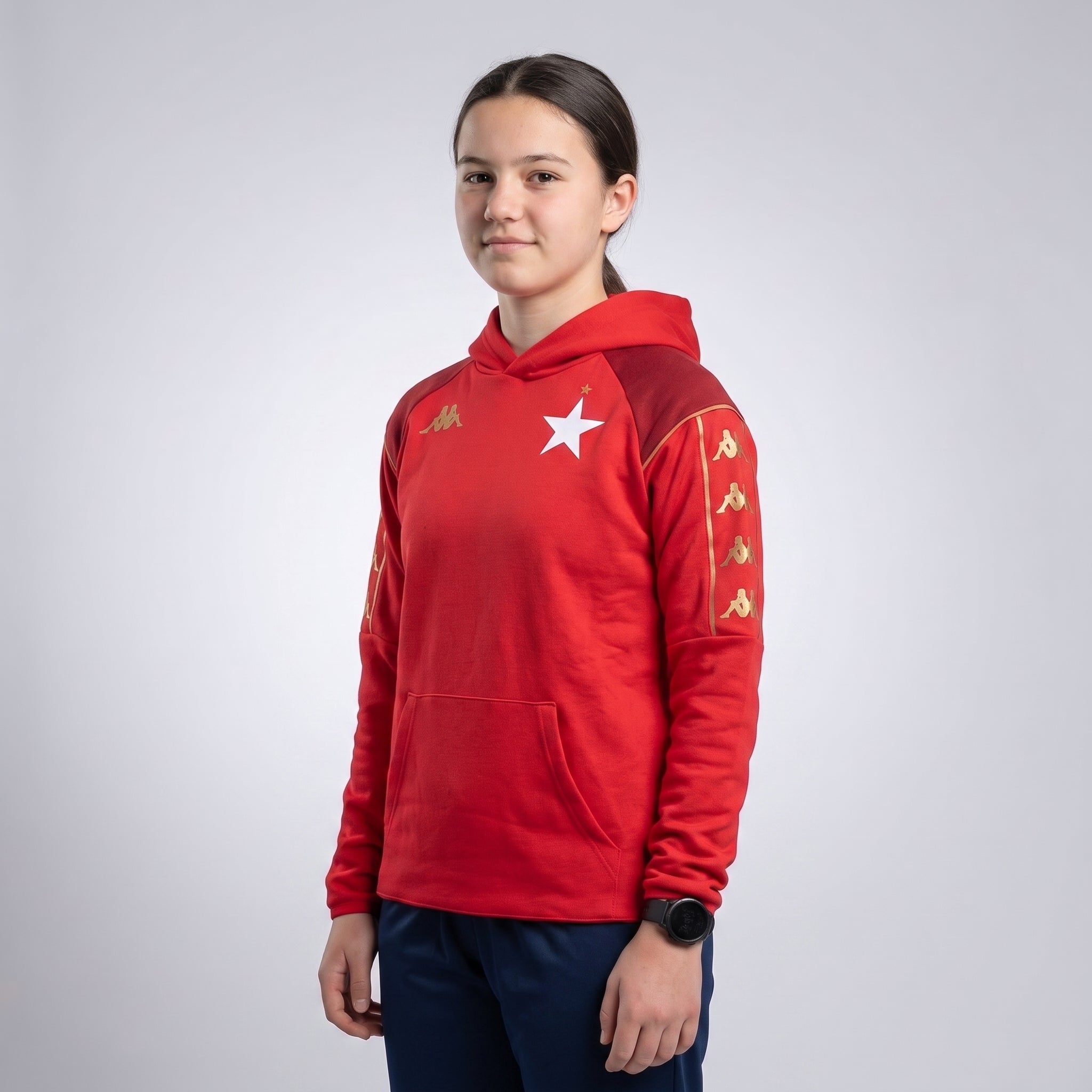 Kappa bluza MIORDI - junior czerwona - Kappa