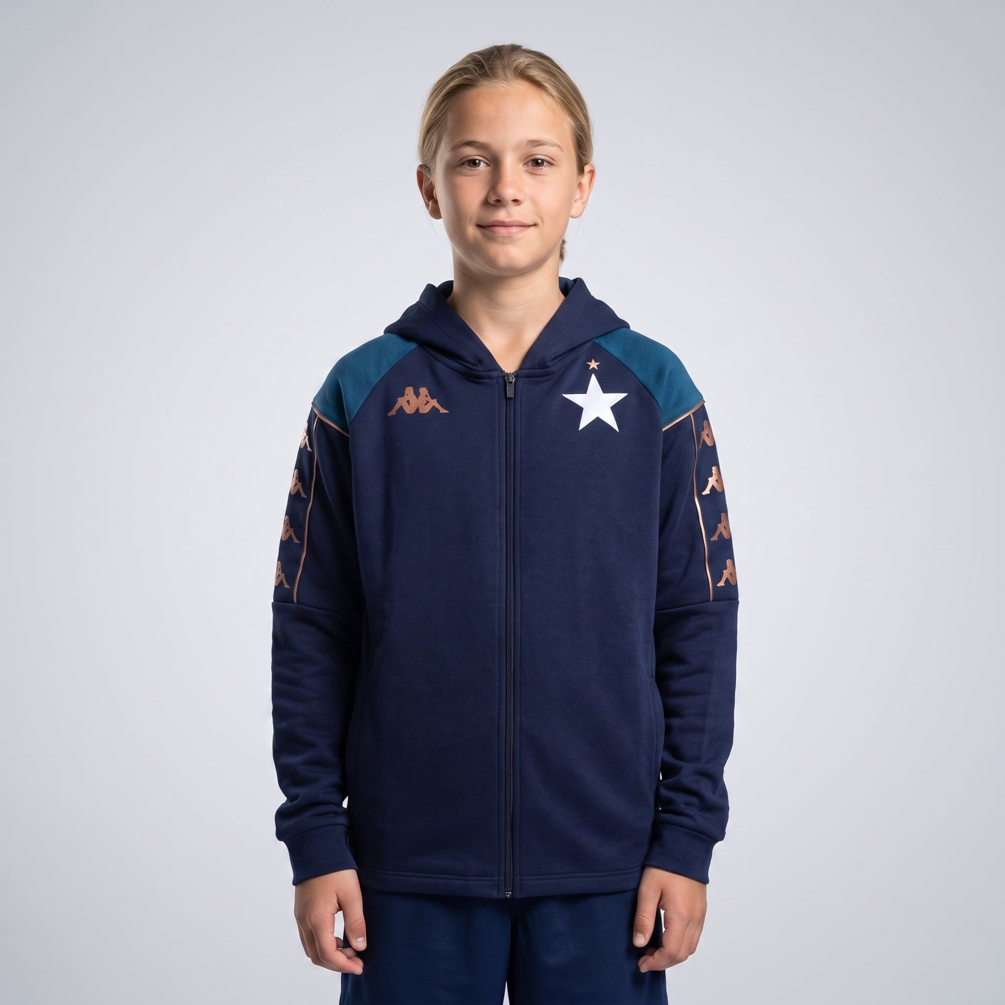Kappa bluza MIORDIZI - junior granatowa - Kappa
