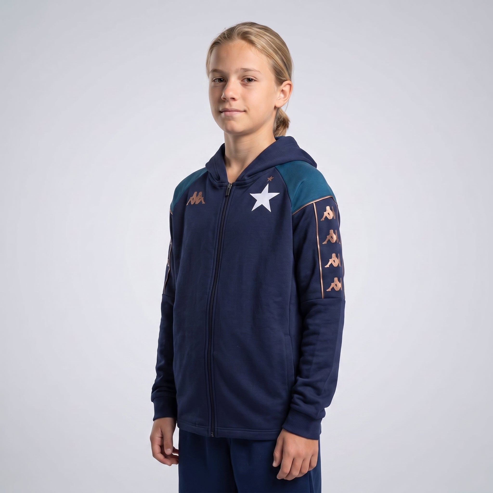 Kappa bluza MIORDIZI - junior granatowa - Kappa