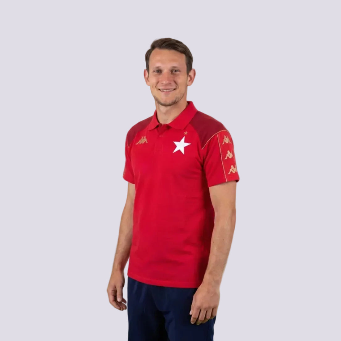 Kappa koszulka Polo MASTIO - czerwona - Kappa