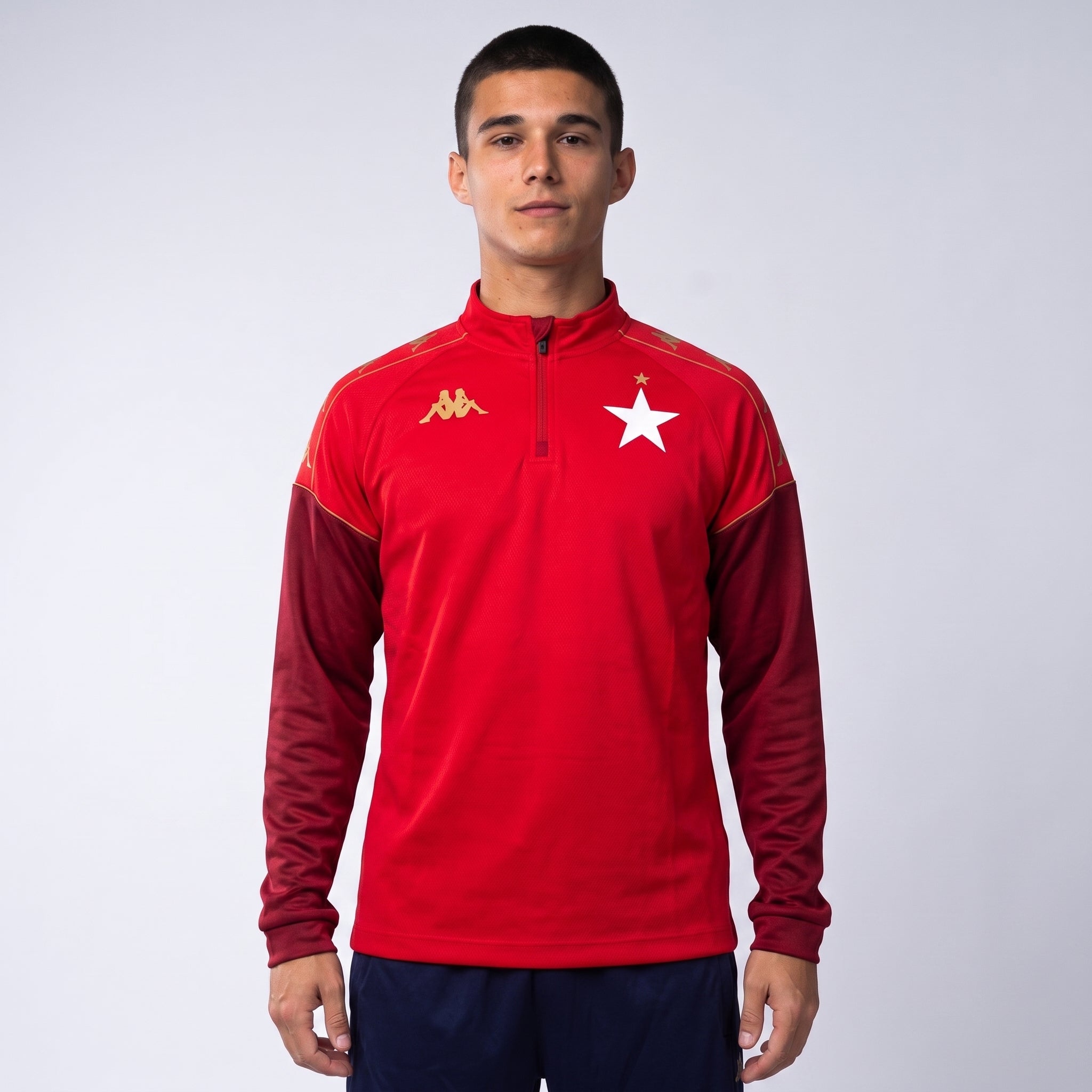 Kappa bluza MASSOLO - czerwona - Kappa