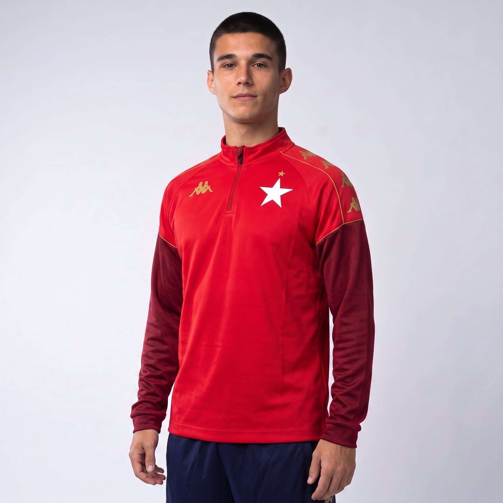 Kappa bluza MASSOLO - czerwona - Kappa