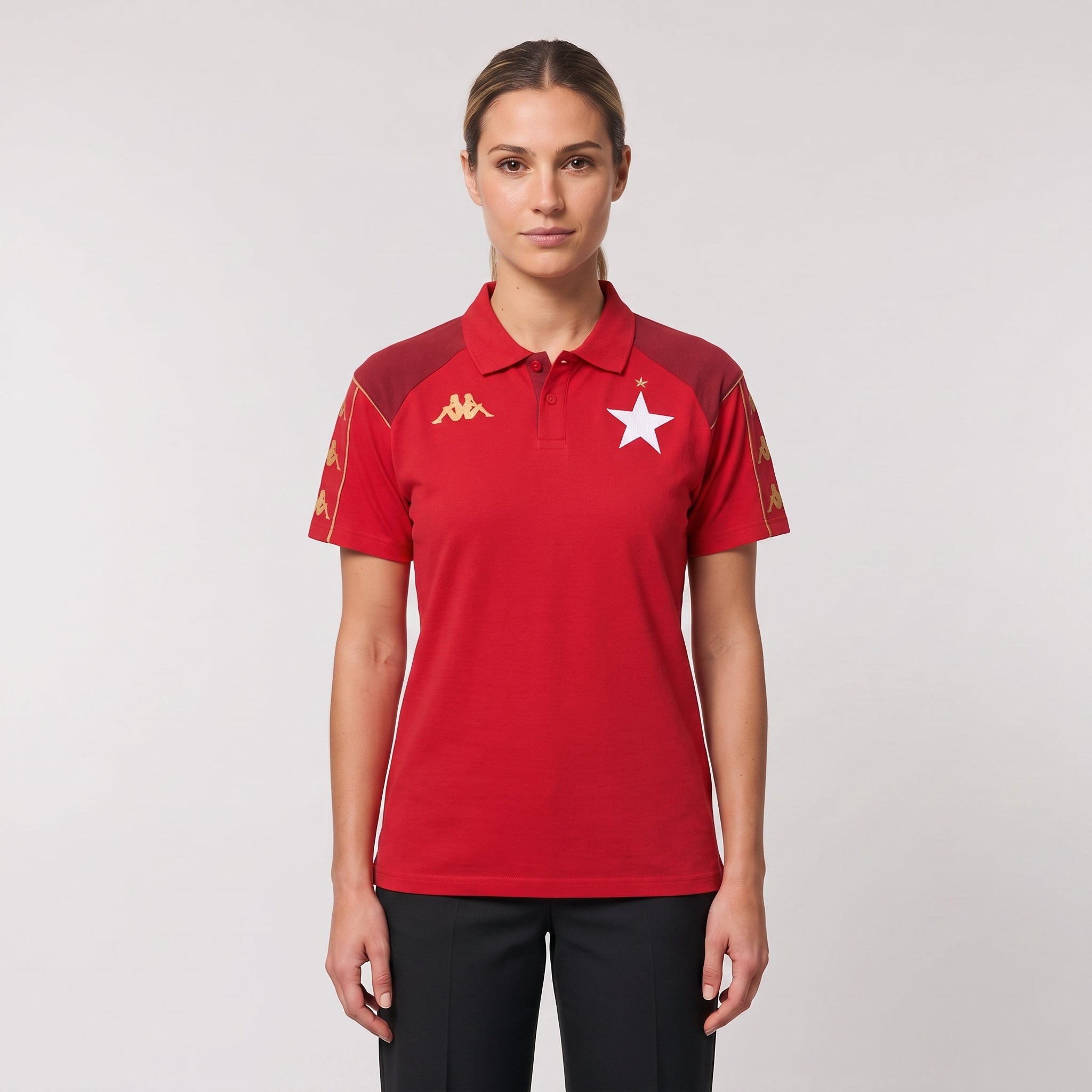 Kappa koszulka Polo MASTIO - czerwona - Kappa