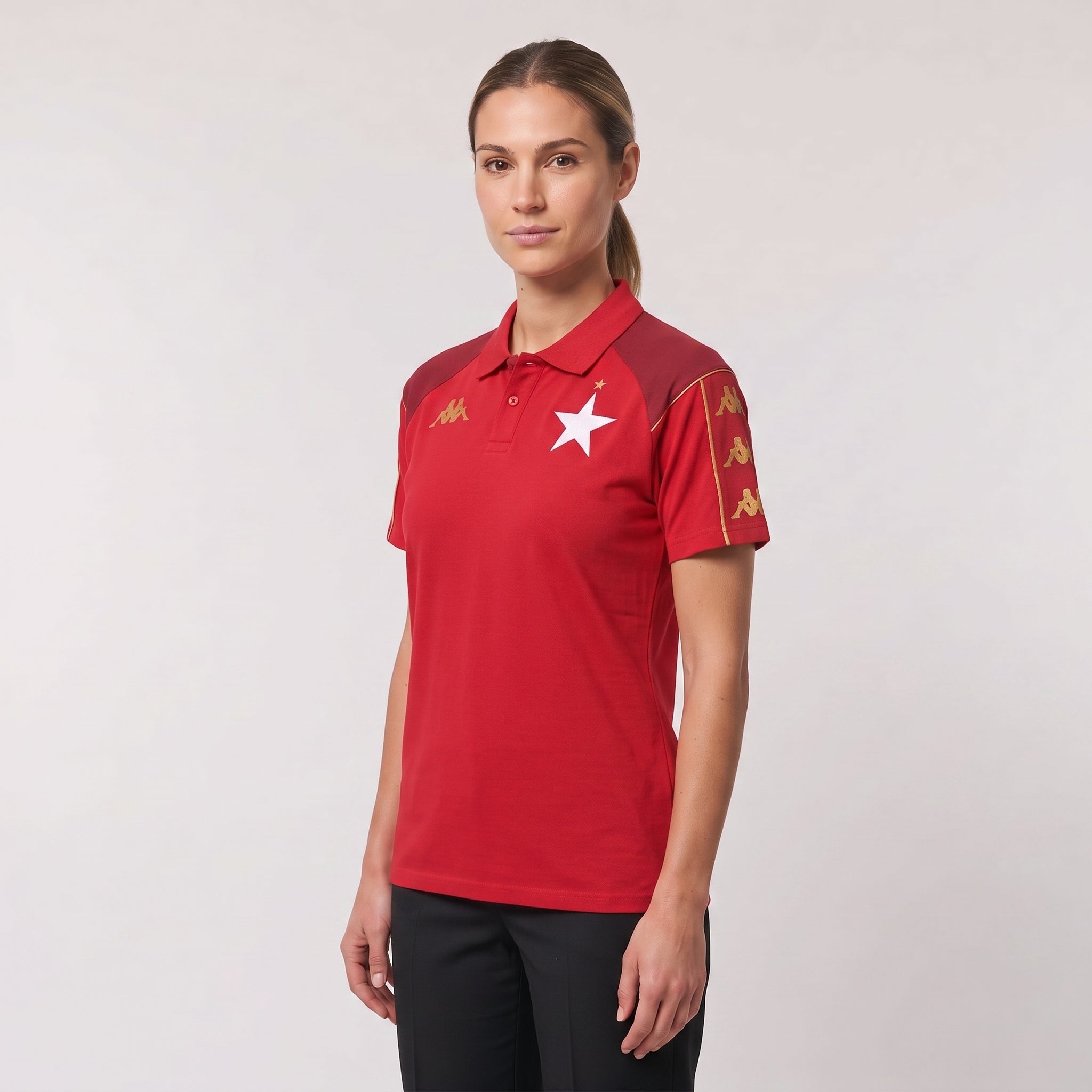 Kappa koszulka Polo MASTIO - czerwona - Kappa