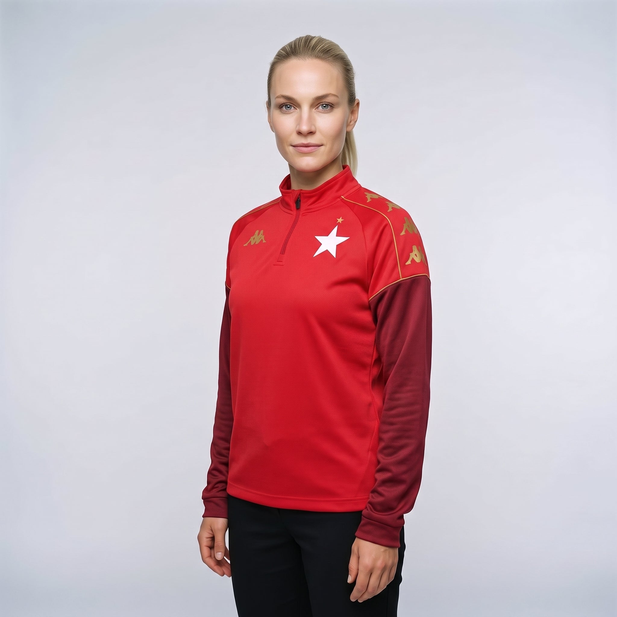 Kappa bluza MASSOLO - czerwona - Kappa