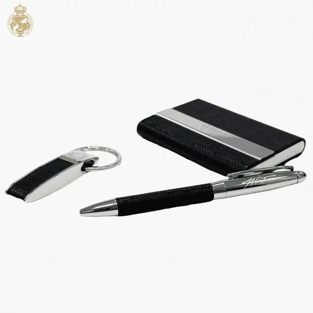 Zestaw Wisła 1906 – wizytownik, długopis i brelok Official FanShop - TS Wisła Kraków SA