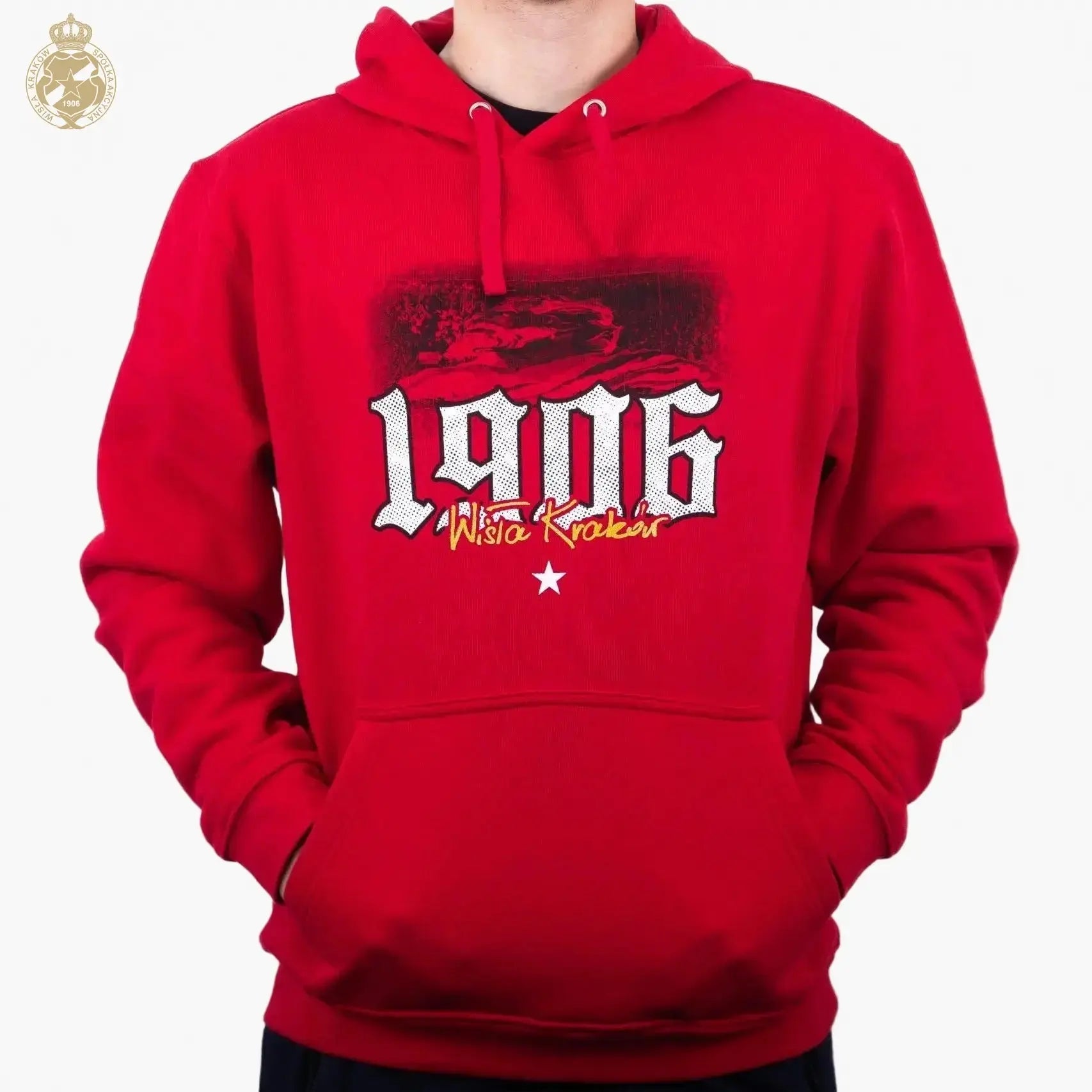 Bluza 1906 - czerwona Official FanShop - TS Wisła Kraków SA