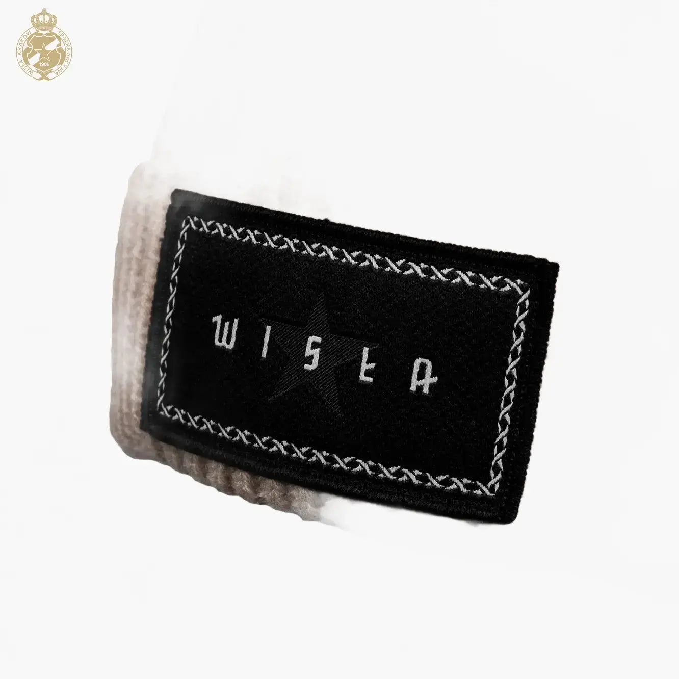 Czapka zimowa damska Wisła - beżowa - TS Wisła Kraków SA