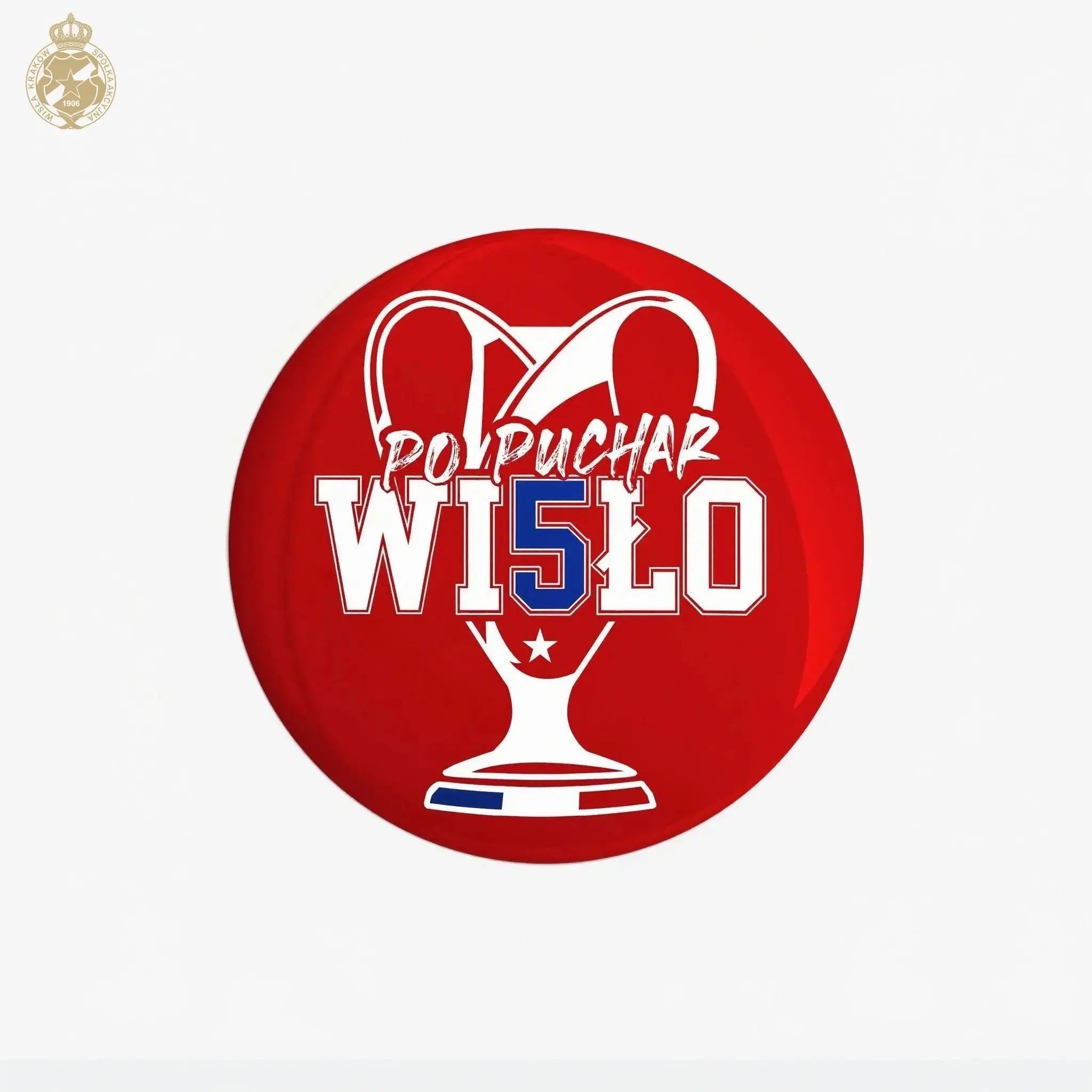 Przypinka Po Puchar Wisło Official FanShop - TS Wisła Kraków SA